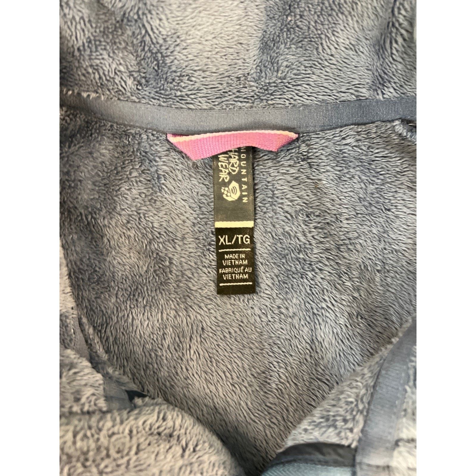 Mountain Hardwear Mountain Hardwear Women Slate Blue Fleece Full Zip Jacket XL Size XL / US 12-14 / IT 48-50 - 3 Thumbnail
