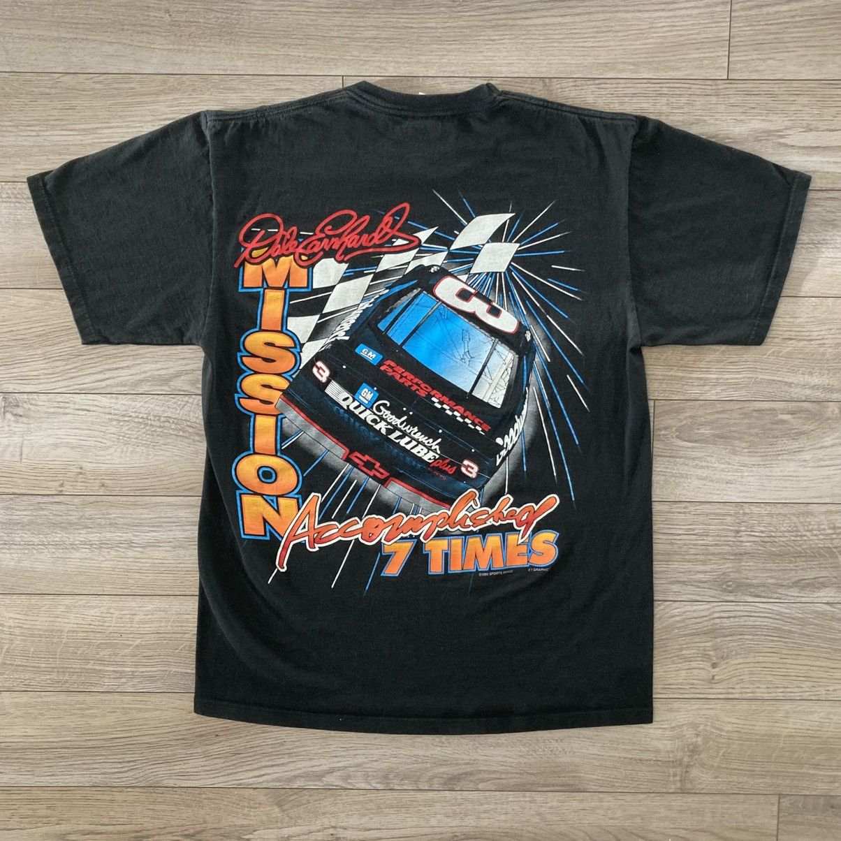 Jerzees 90s Dale Earnhardt man on a mission tee Size US L / EU 52-54 / 3 - 4 Thumbnail