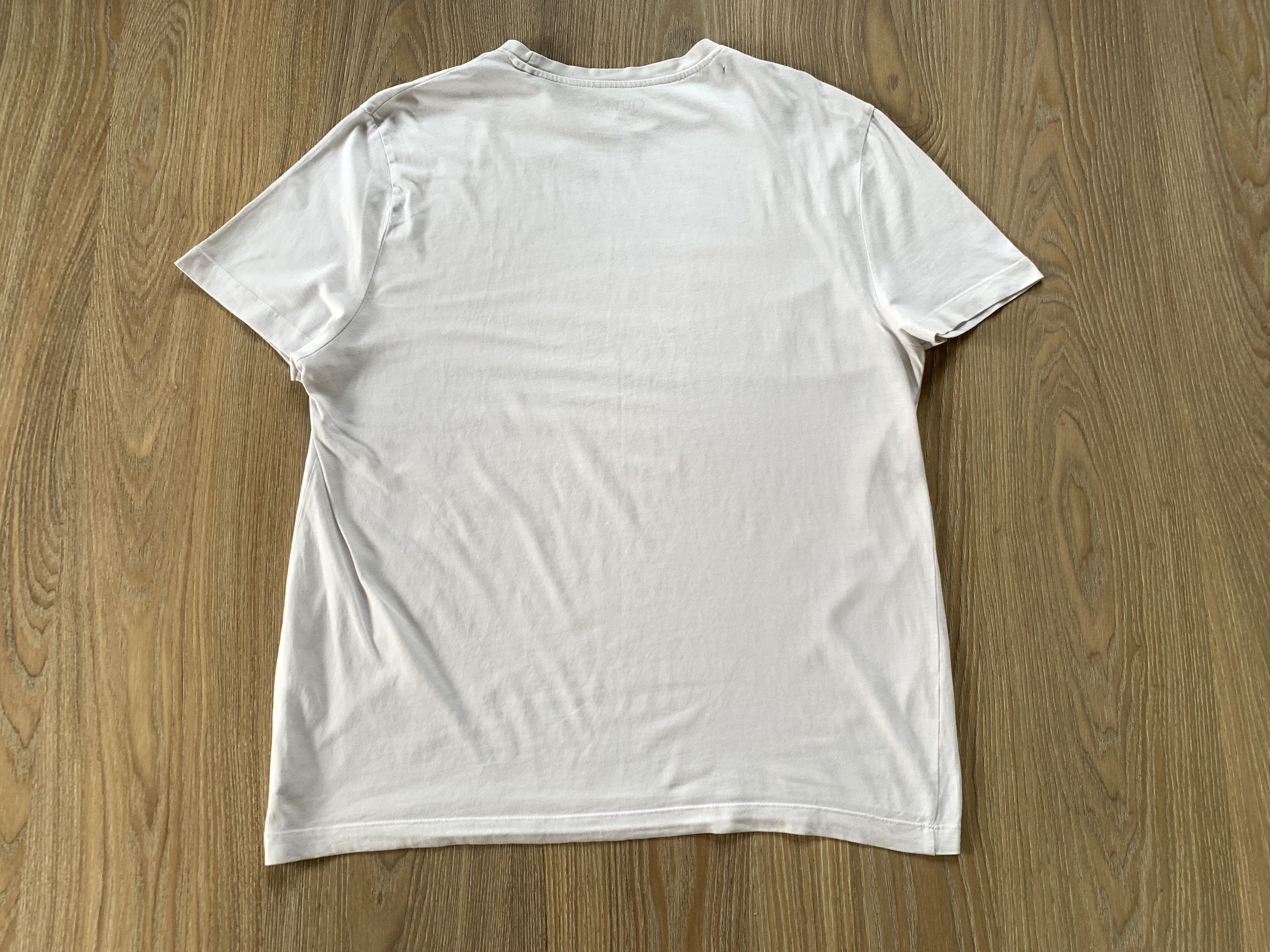 Band Tees Queen White Cotton Big Logo Printed T-Shirt Size US L / EU 52-54 / 3 - 3 Thumbnail