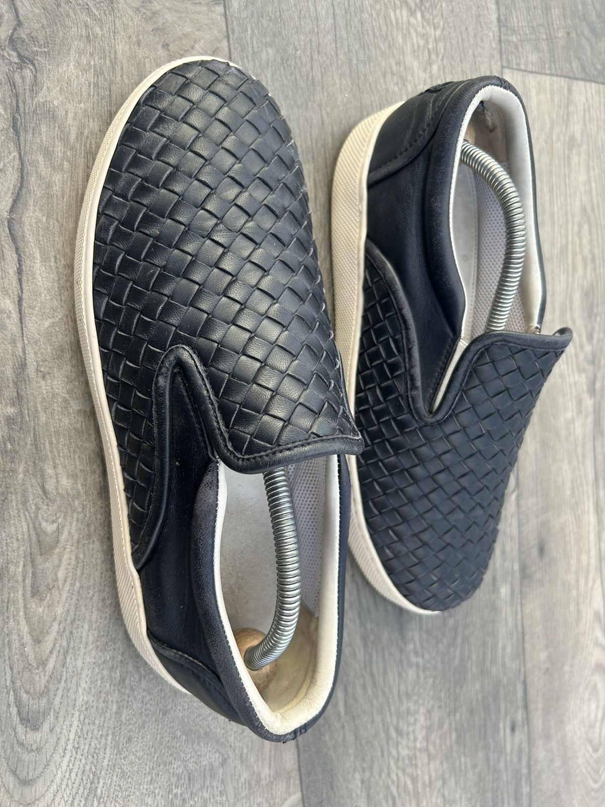 Bottega Veneta Bottega Veneta Dodger Intrecciato leather slip-on sneakers. Size US 7.5 / EU 40-41 - 5 Thumbnail
