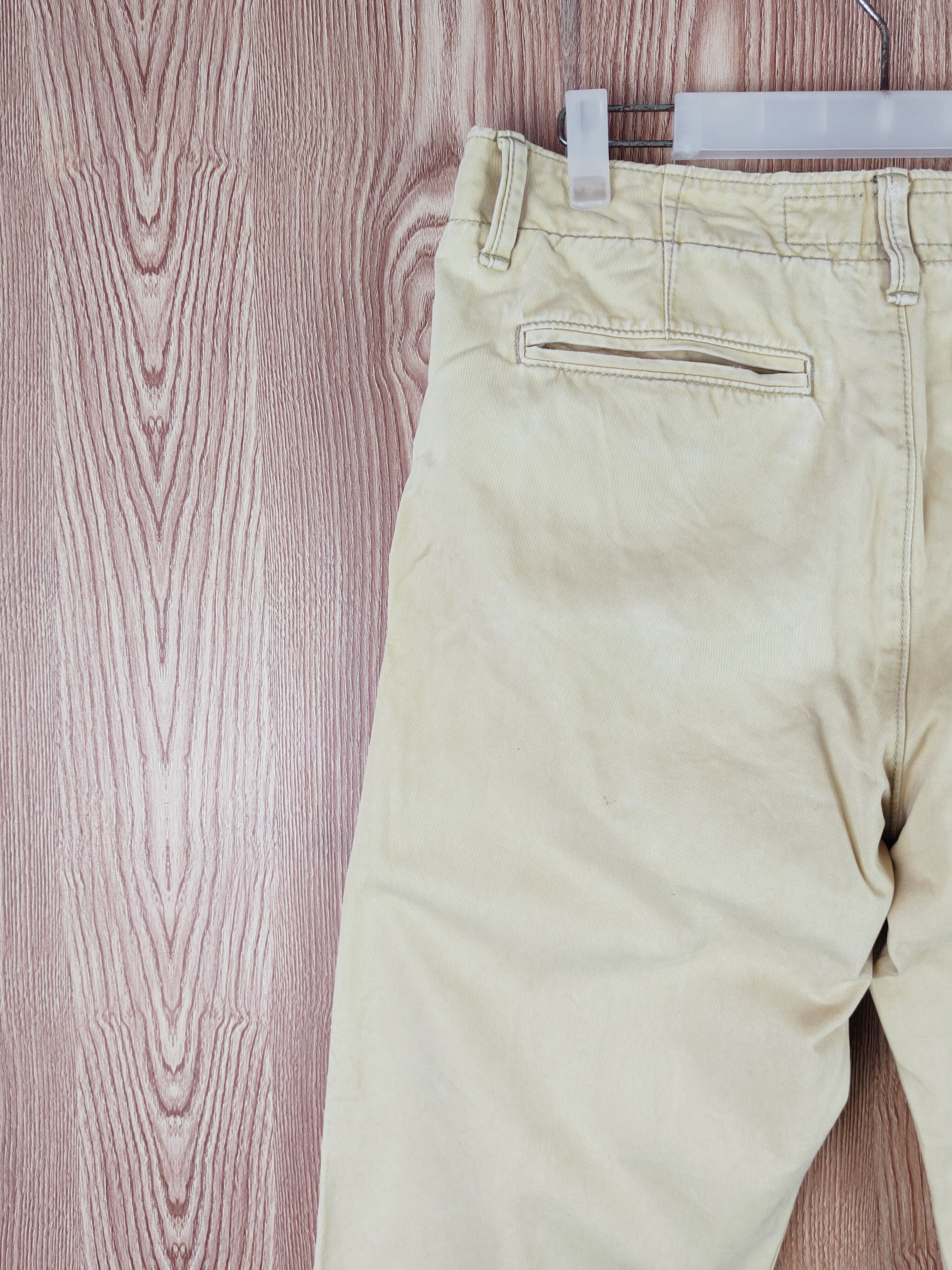 American Eagle Outfitters × Japanese Brand × Vintage American Eagle Outfitters Yellow Casual Pants #S2744 Size US 32 / EU 48 - 8 Thumbnail