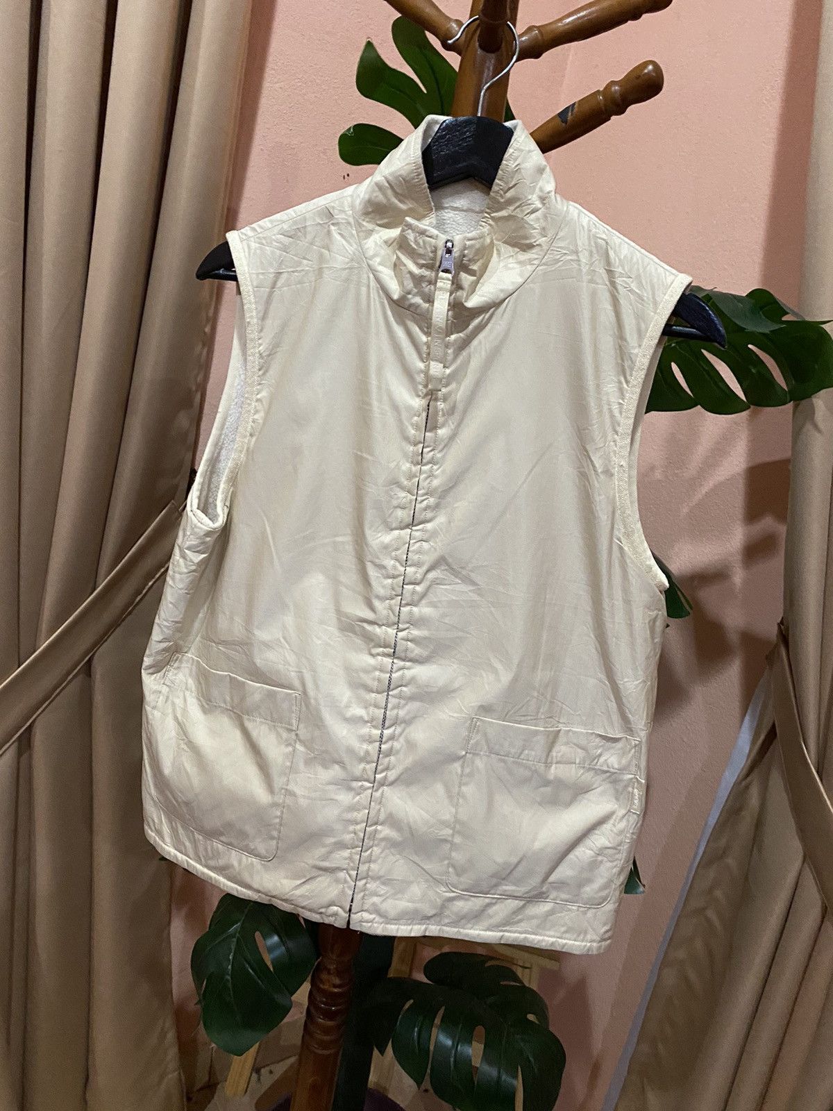 Lanvin VINTAGE LANVIN REVERSIBLE NYLON FLEECE VEST JACKET Size US S / EU 44-46 / 1 - 2 Thumbnail