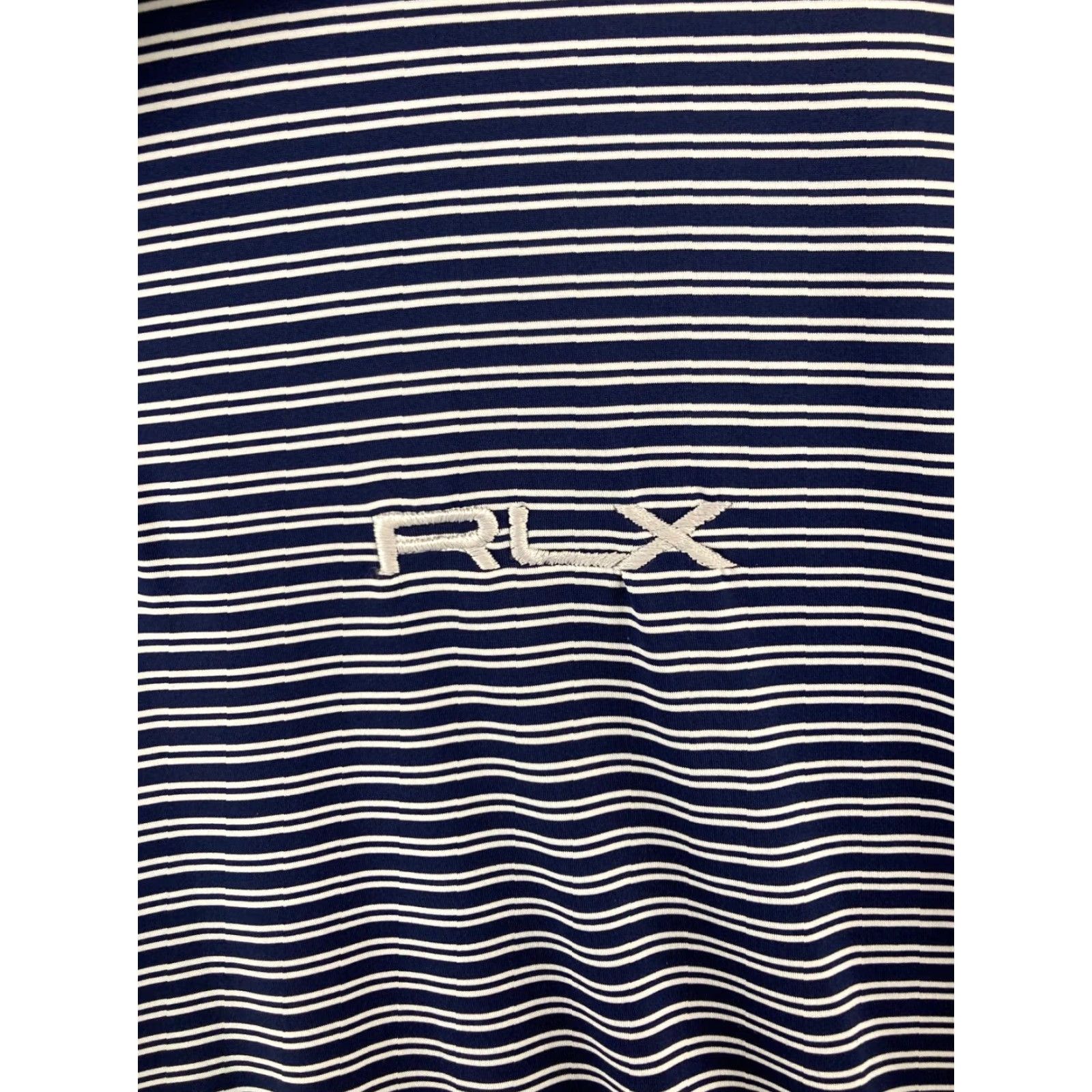 RLX Ralph Lauren Ralph Lauren RLX Polo Shirt Mens Large Black Stripe Golf Stretch Size US L / EU 52-54 / 3 - 5 Thumbnail