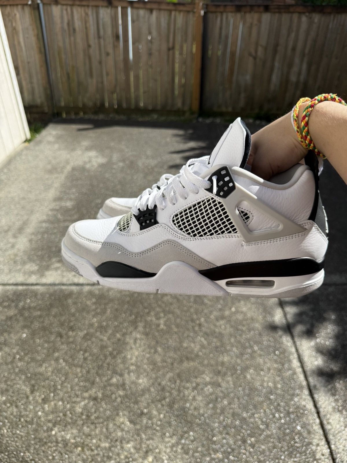 Jordan Brand Air Jordan 4 ‘Military Black’ 2022 Size US 11 / EU 44 - 6 Thumbnail