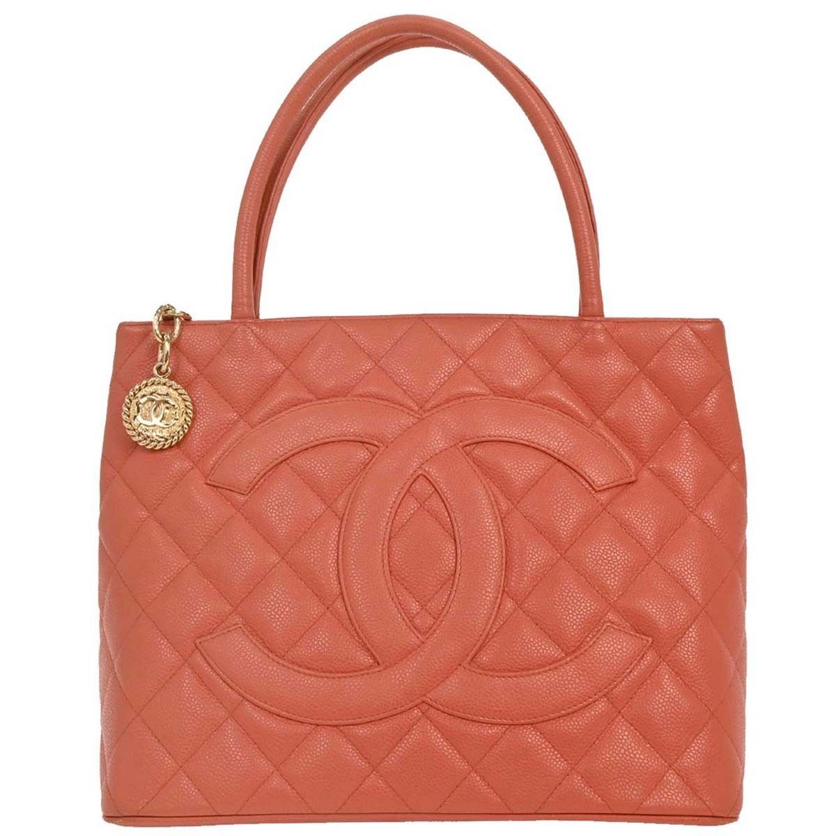 Chanel Chanel Medallion Tote Quilted Caviar Size ONE SIZE - 1 Thumbnail