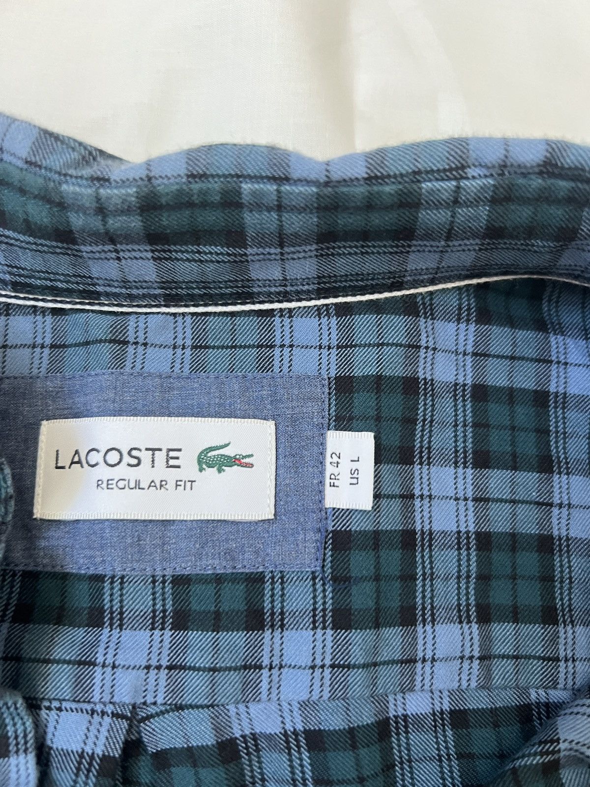 Lacoste Lacosta Shirt Vintage Size US L / EU 52-54 / 3 - 4 Thumbnail