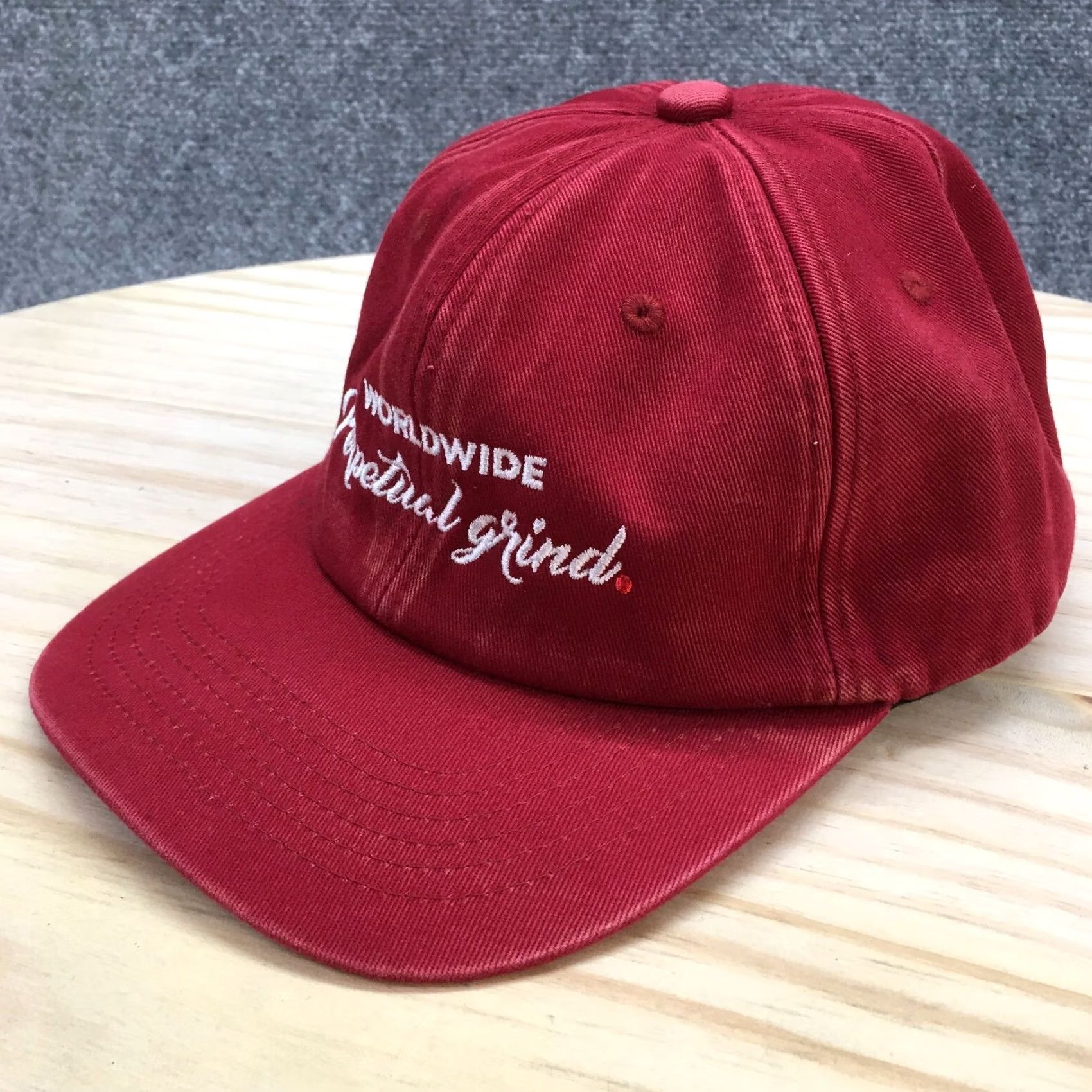 Vintage Nike Shirt Hat Mens One Size Red Embroidered Logo Baseball Cap Size ONE SIZE - 2 Thumbnail