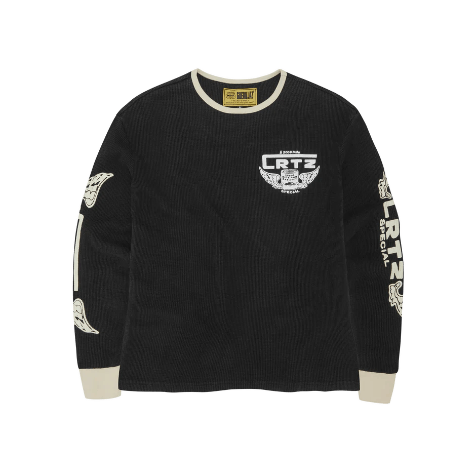Corteiz GASOLINA WAFFLE THERMAL Size US M / EU 48-50 / 2 - 2 Thumbnail