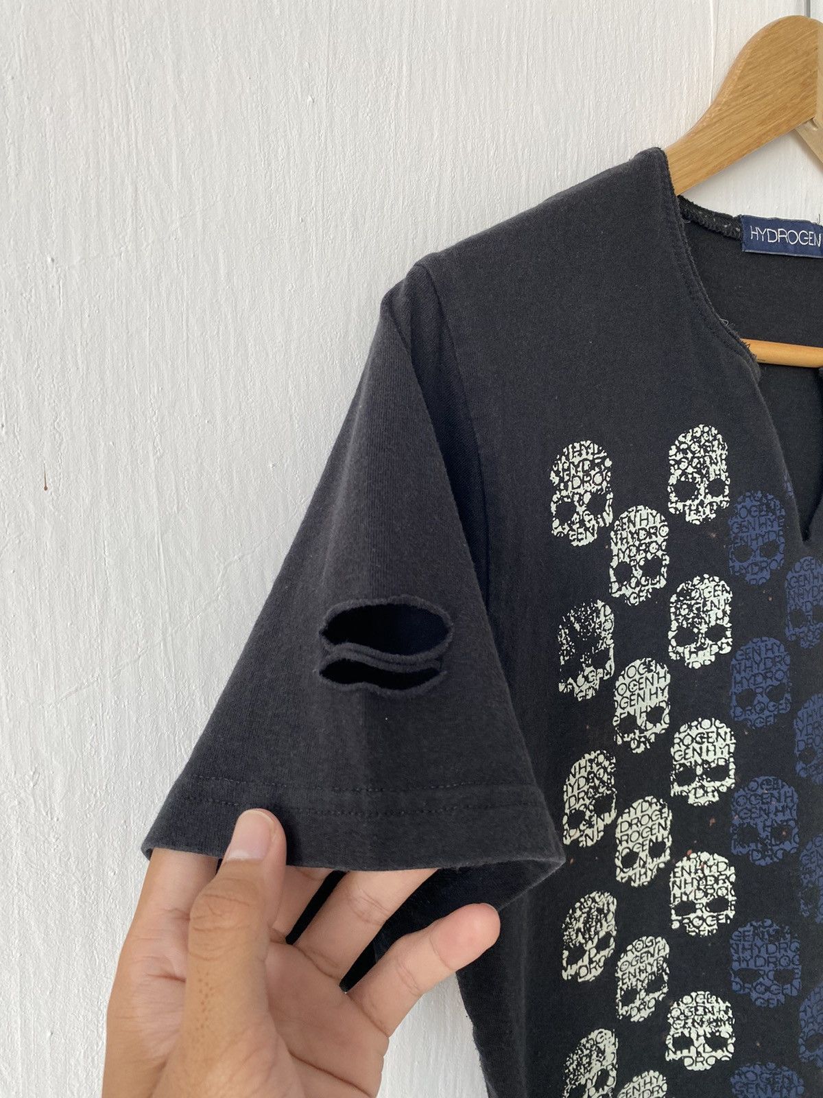 HYDROGEN × Vintage Hydrogen Skull T-shirt Size US S / EU 44-46 / 1 - 4 Thumbnail