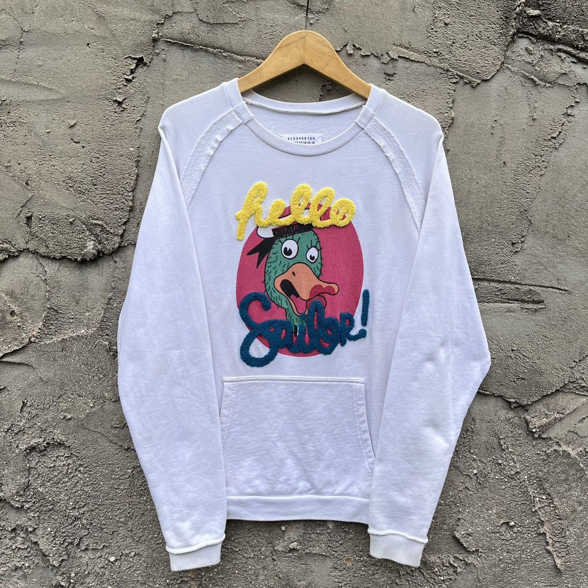 Maison Margiela Maison Margiela Sweatshirt Hello Sailor Size US L / EU 52-54 / 3 - 2 Thumbnail
