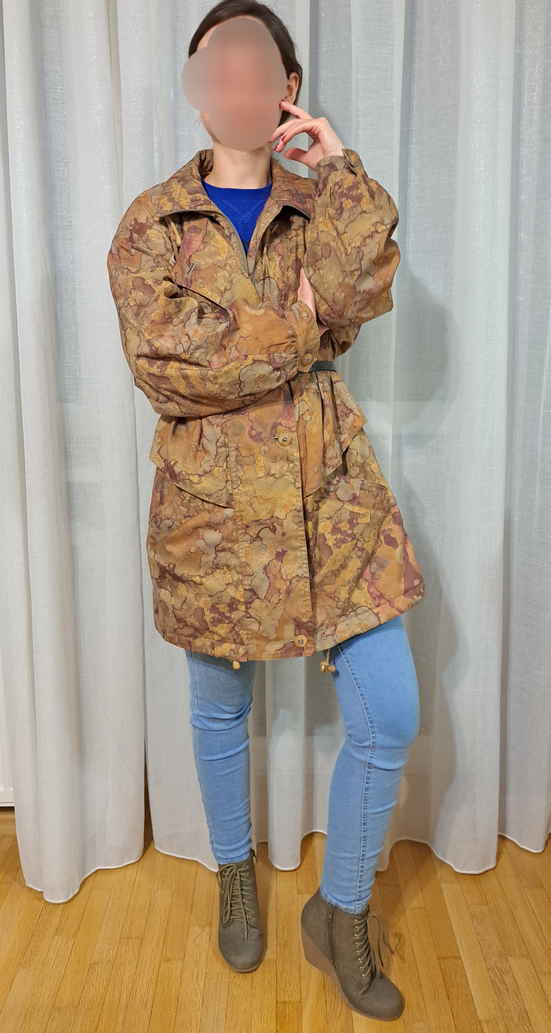 Vintage Oversize vintage abstract moro jacket coat Dannimac Size L / US 10 / IT 46 - 2 Thumbnail