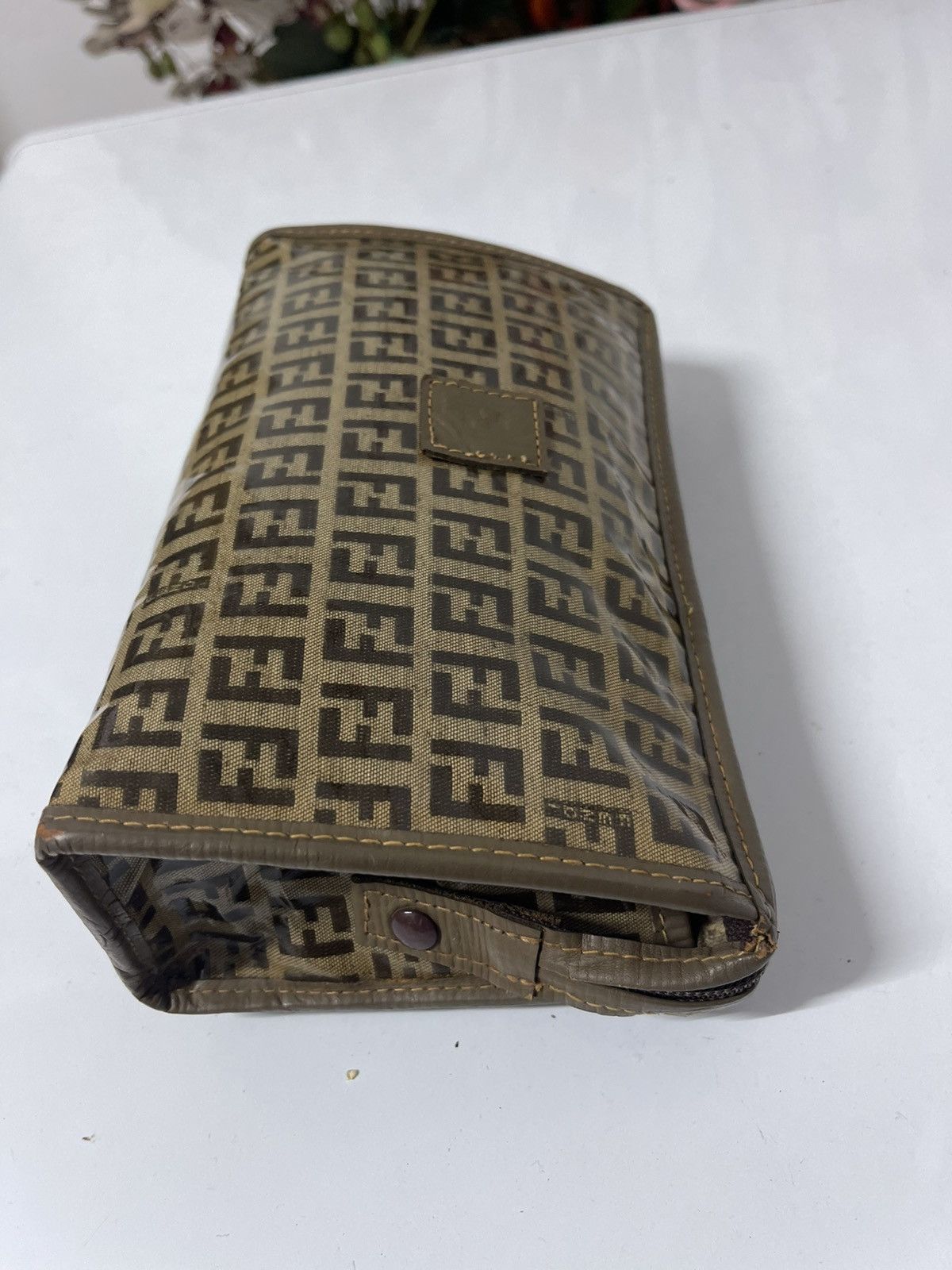 Fendi Vintage Fendi Monogram Clutch Bag Size ONE SIZE - 4 Thumbnail