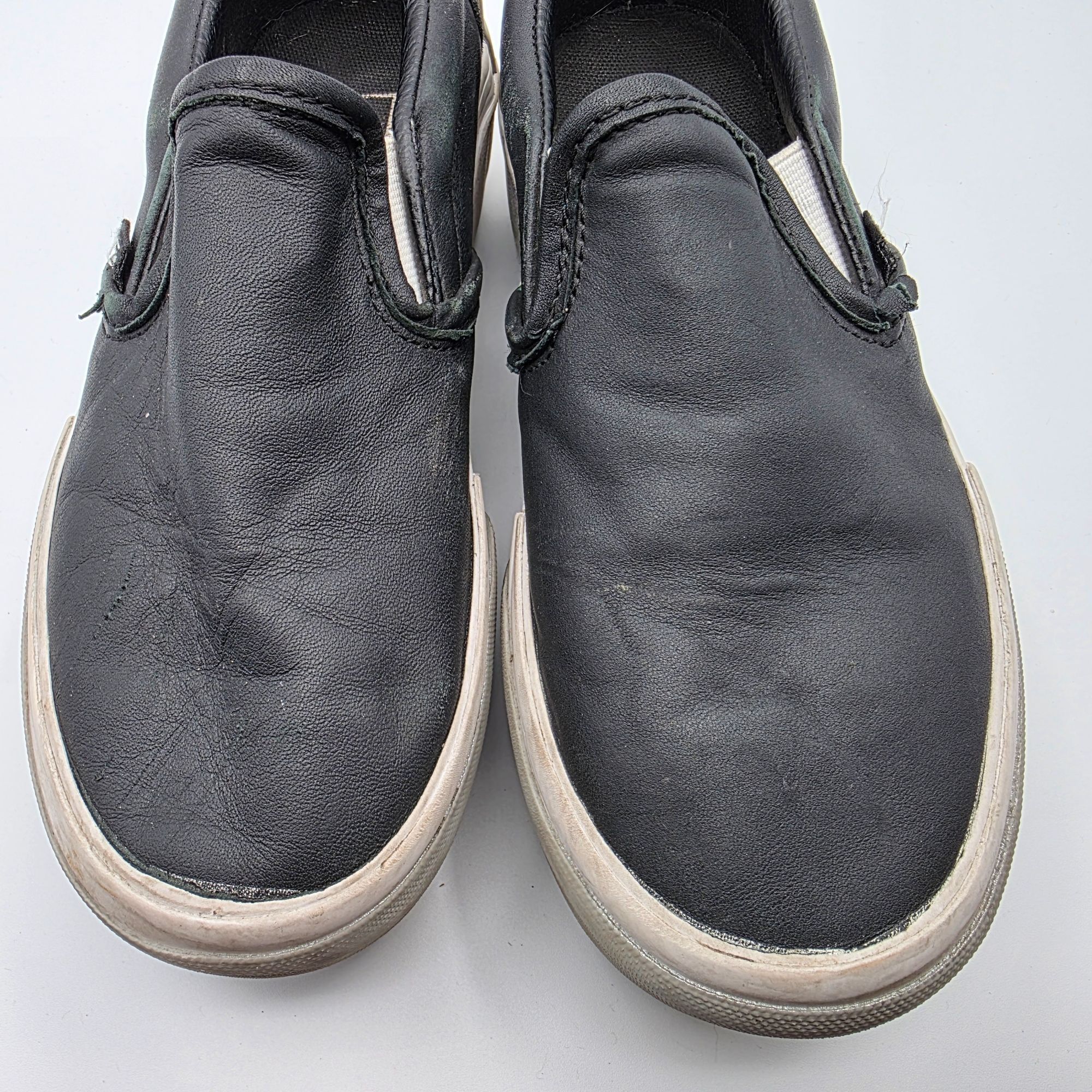 Vans Vans Old Skool Stacked Womens Size 5 Shiny Black Silver Whit Size US 5 / IT 35 - 10 Thumbnail