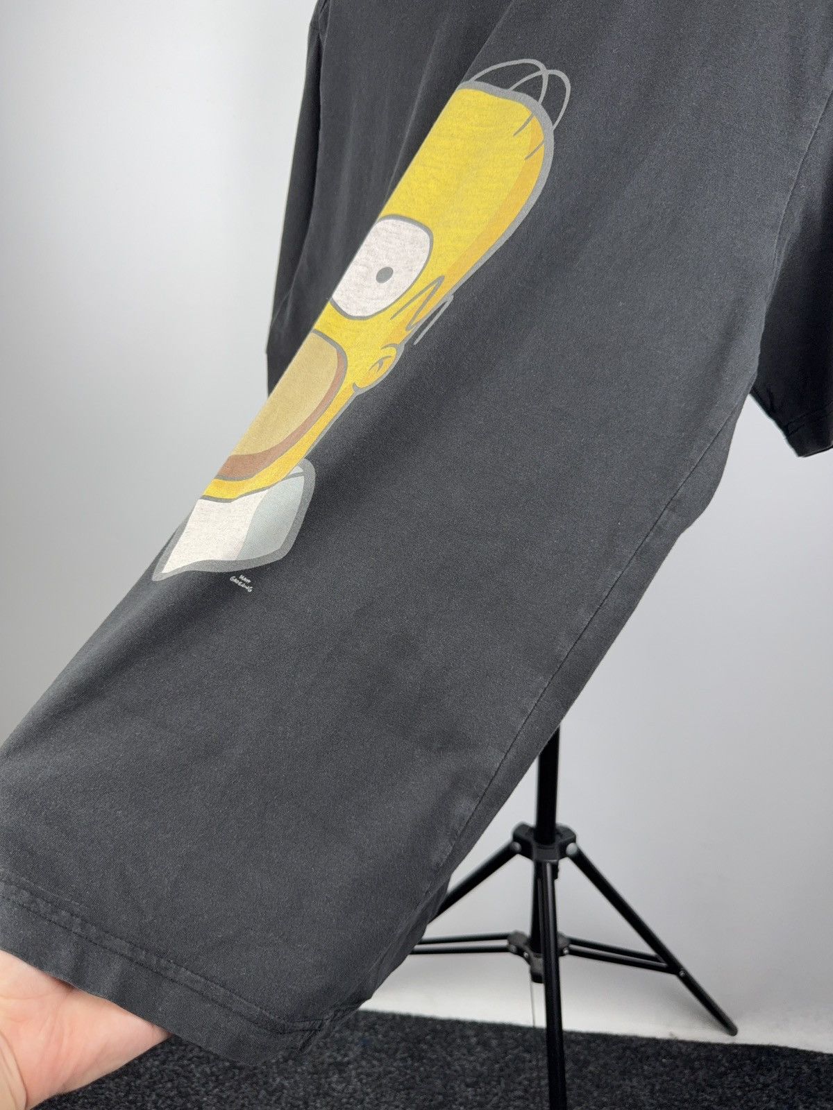 The Simpsons Vintage 00s Humour Big Logo Homer Simpsons 2010 Tee shirt Size US L / EU 52-54 / 3 - 5 Thumbnail
