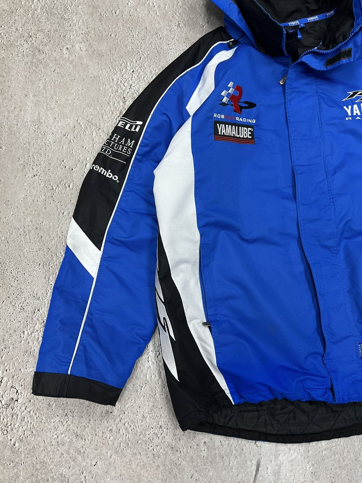 Vintage × Yamaha 1 VINTAGE TEAM YAMAHA RACING BOMBER JACKET Size US XL / EU 56 / 4 - 2 Thumbnail