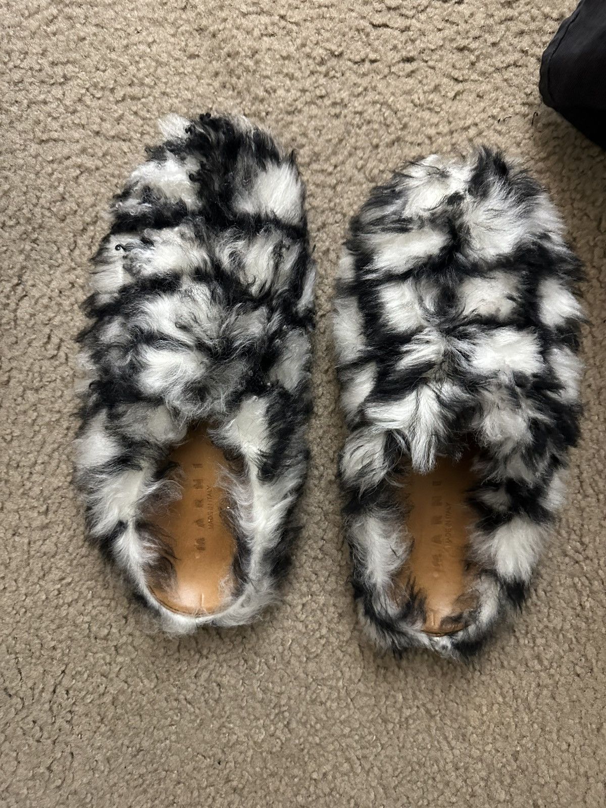 Marni Marni fur sandal Size US 11 / EU 44 - 3 Thumbnail