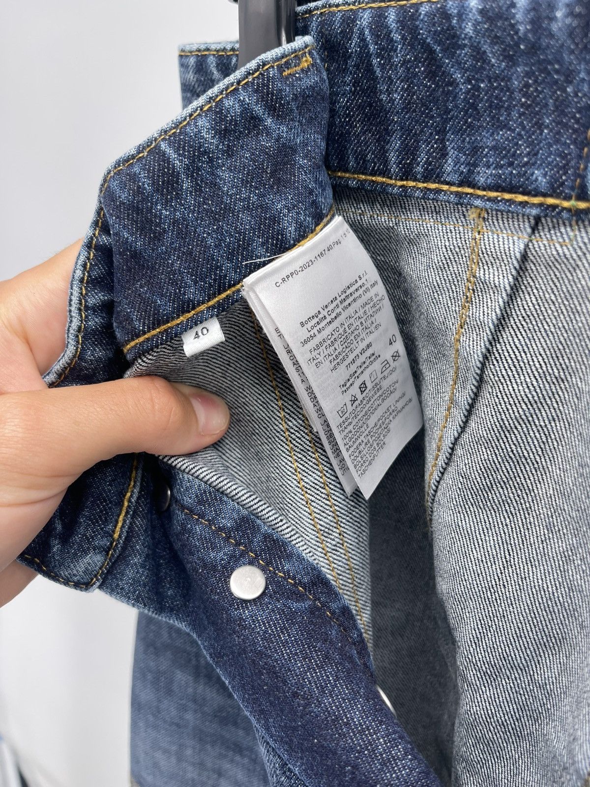 Bottega Veneta Bottega Veneta denim medium indigo size 40 Size 27" / US 4 / IT 40 - 5 Thumbnail