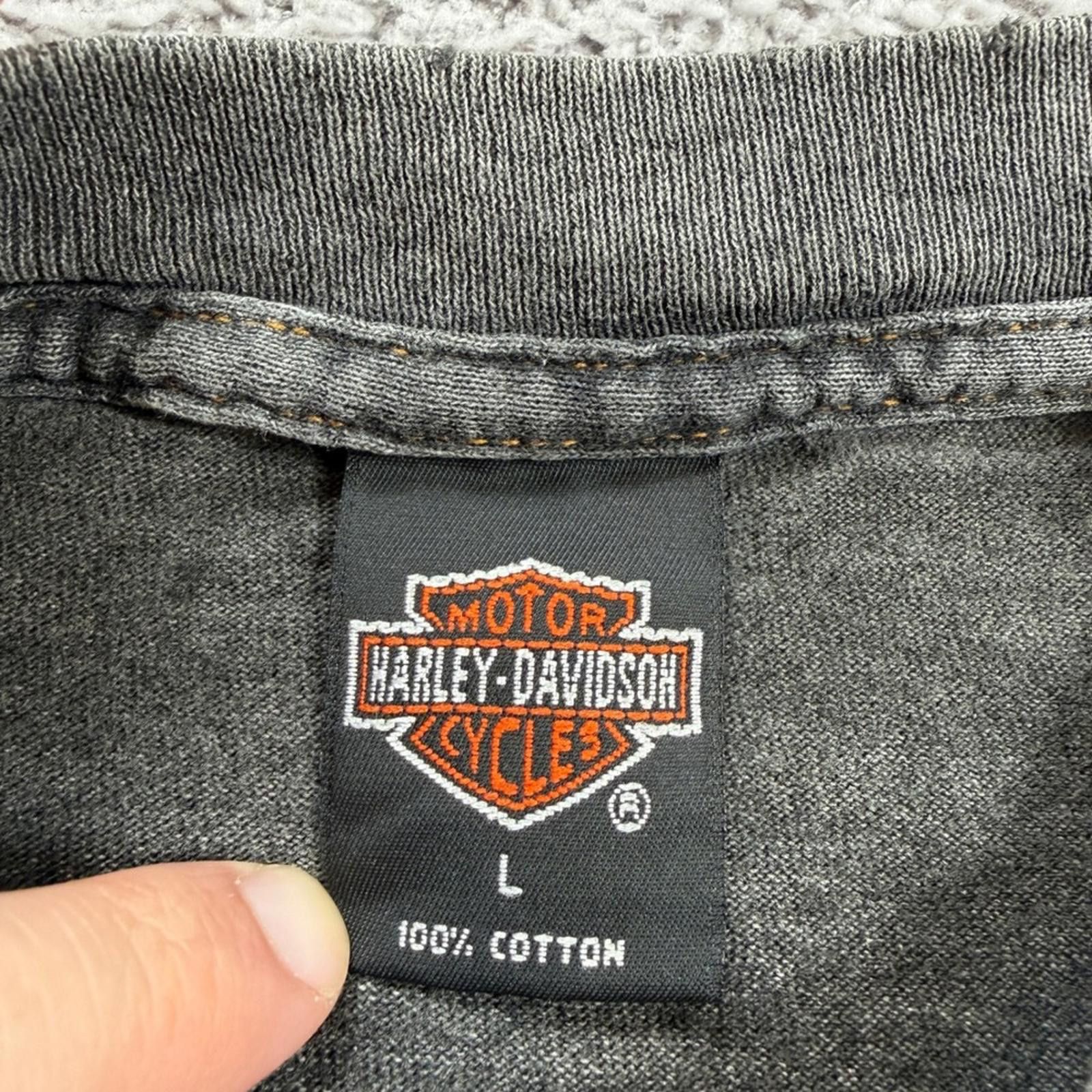 Harley Davidson 90s Vintage Harley Davidson American Spirit T Shirt Stuart Size US L / EU 52-54 / 3 - 4 Thumbnail
