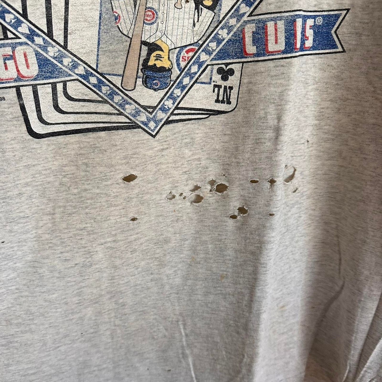 MLB × Vintage Vintage Chicago Cubs Shirt Size US XL / EU 56 / 4 - 3 Thumbnail