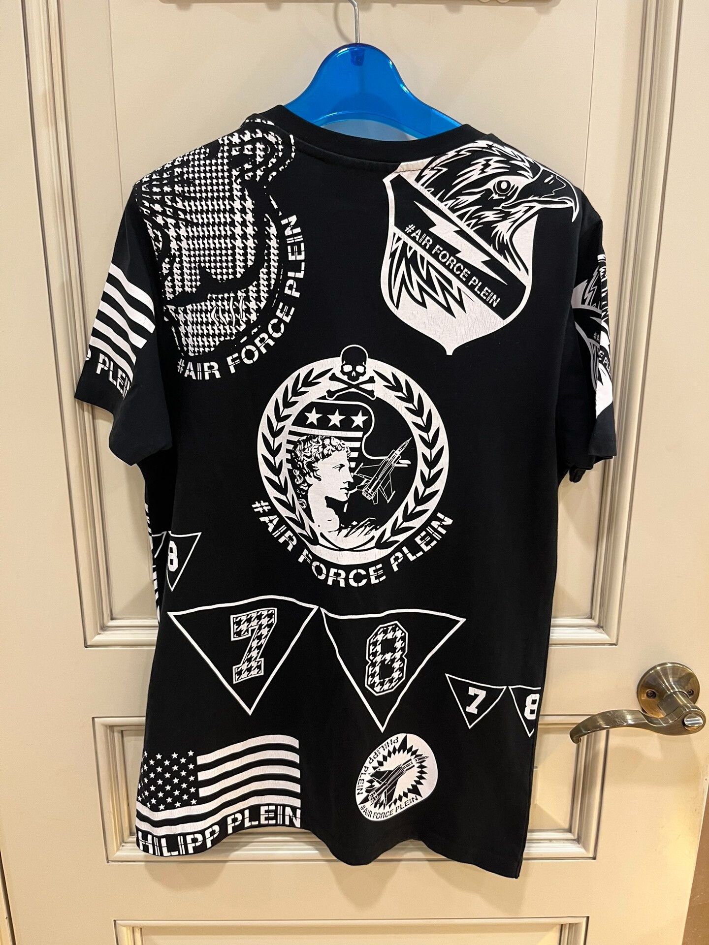 Philipp Plein Philipp Plein Embroidered Print T-Shirt Size US M / EU 48-50 / 2 - 7 Thumbnail