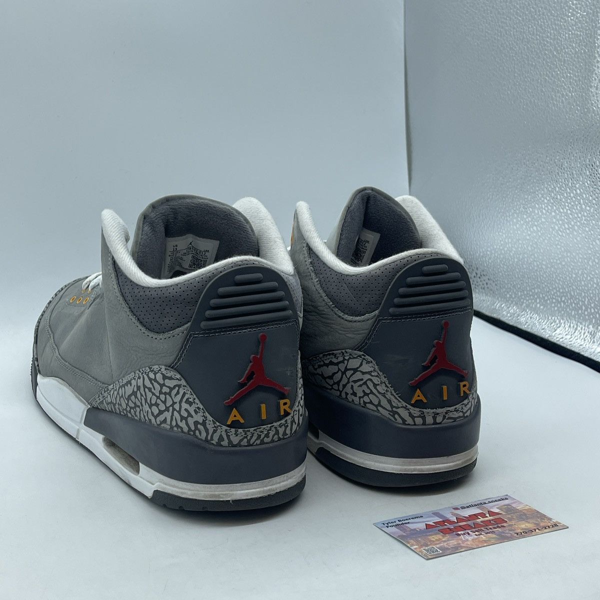 Jordan Brand Air Jordan 3 cool grey Size US 13 / EU 46 - 4 Thumbnail