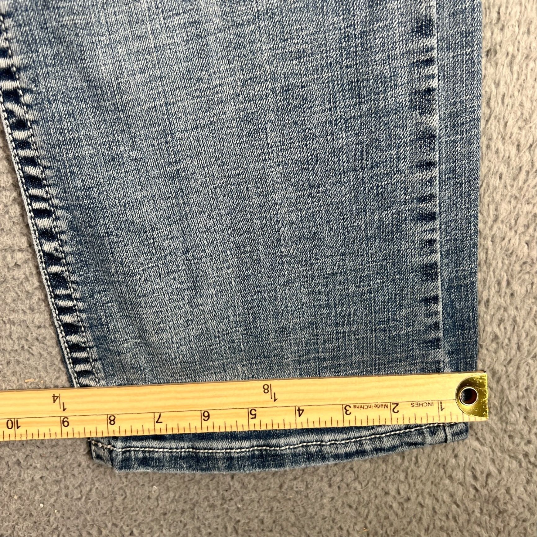 Denime VINTAGE Axel Jeans Mens 31x29 Bootcut Light Wash Denim Western Casual Trousers Size US 31 - 5 Thumbnail