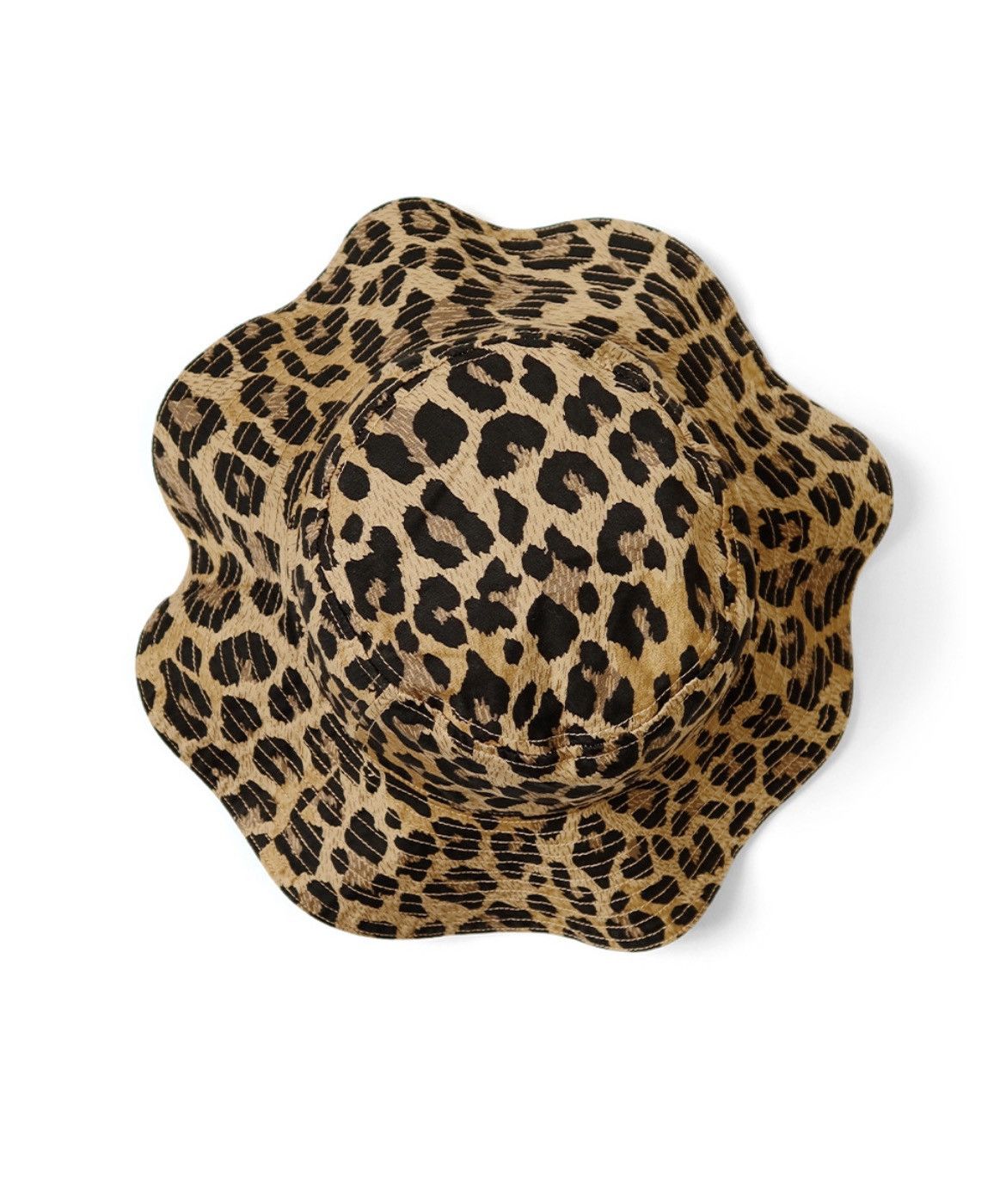 Kapital Kapital Cotton Herringbone Leopard Pattern Bucket Tulip HAT Size ONE SIZE - 3 Thumbnail
