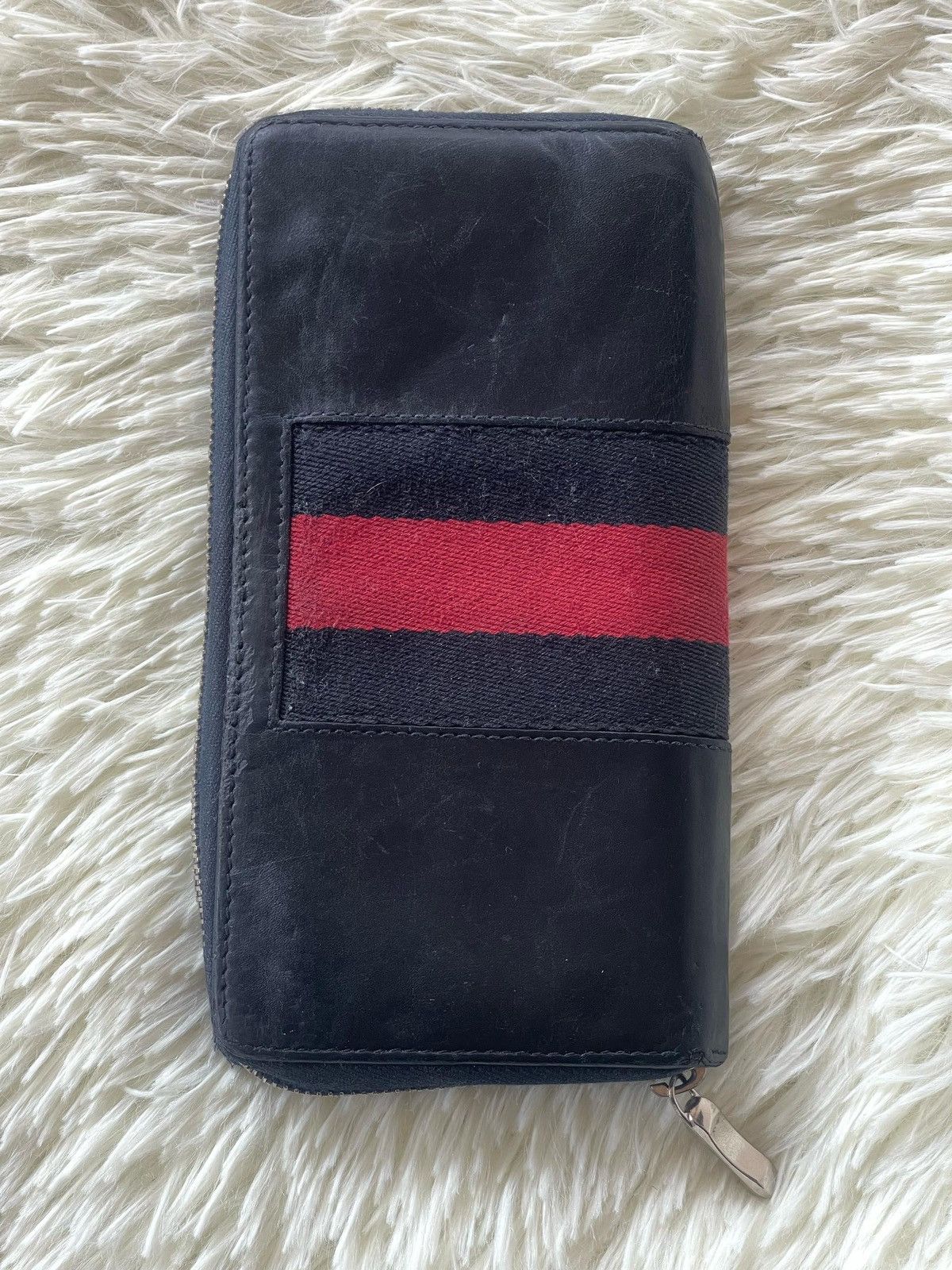 Designer × Gucci × Vintage Gucci Sherry Line Zipper Wallet Size ONE SIZE - 8 Thumbnail