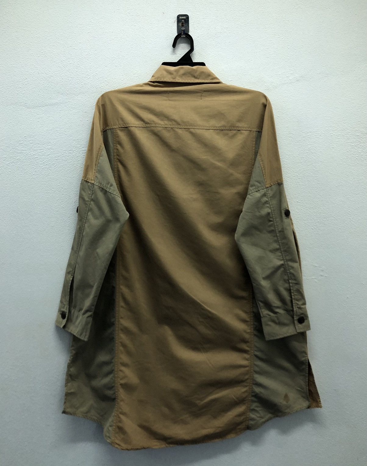 Vintage × Zara ZARA Two-Tone Utility Shirt Dress – Size XS Size US XL / EU 56 / 4 - 2 Thumbnail