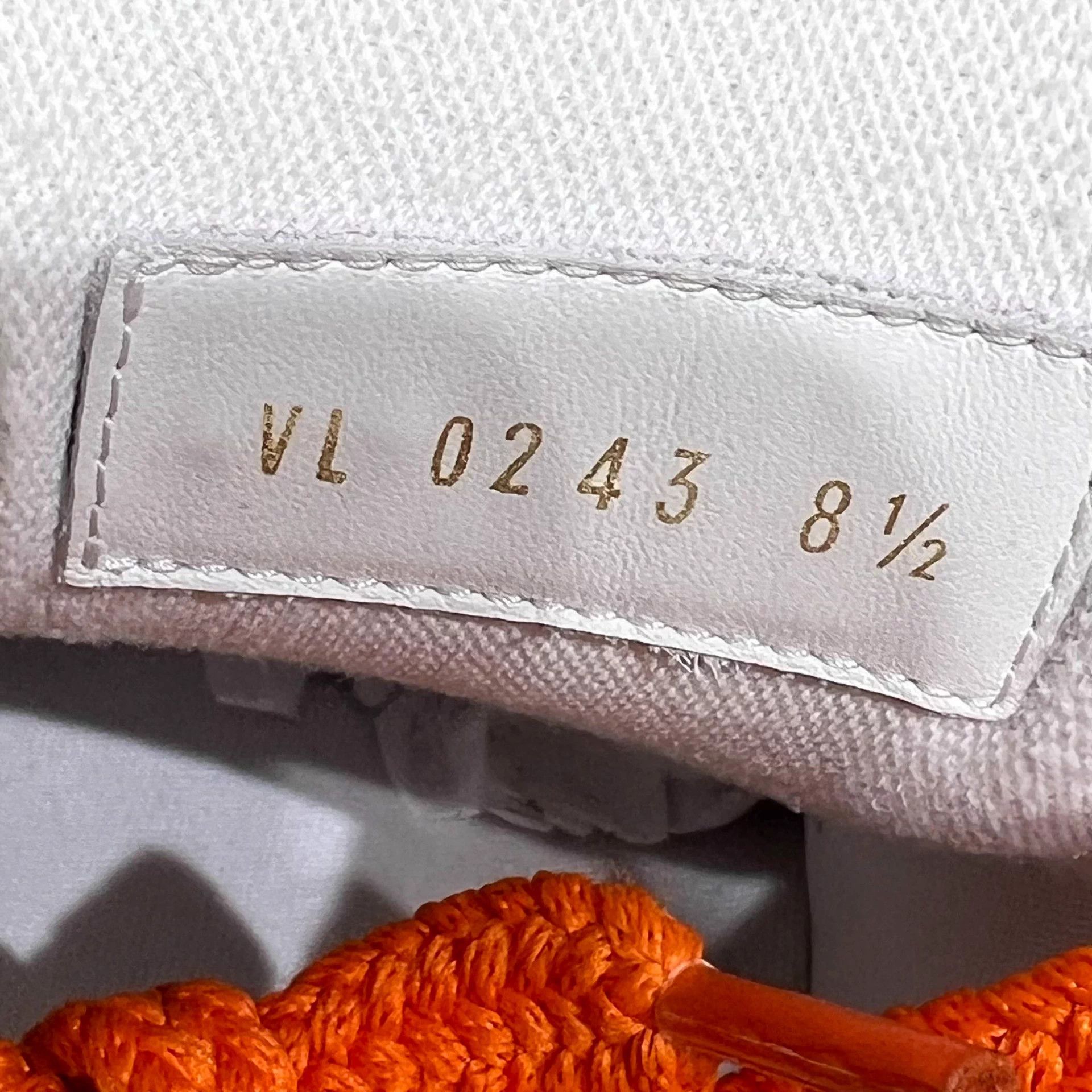 Louis Vuitton LV Trainer White Orange Pink UK8.5 42.5 Size US 8.5 / EU 41-42 - 8 Thumbnail