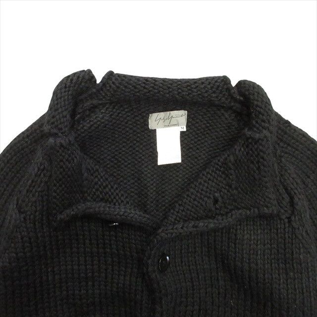 Yohji Yamamoto YOHJI YAMAMOTO POUR HOMME low gauge knit jacket Size US M / EU 48-50 / 2 - 4 Thumbnail