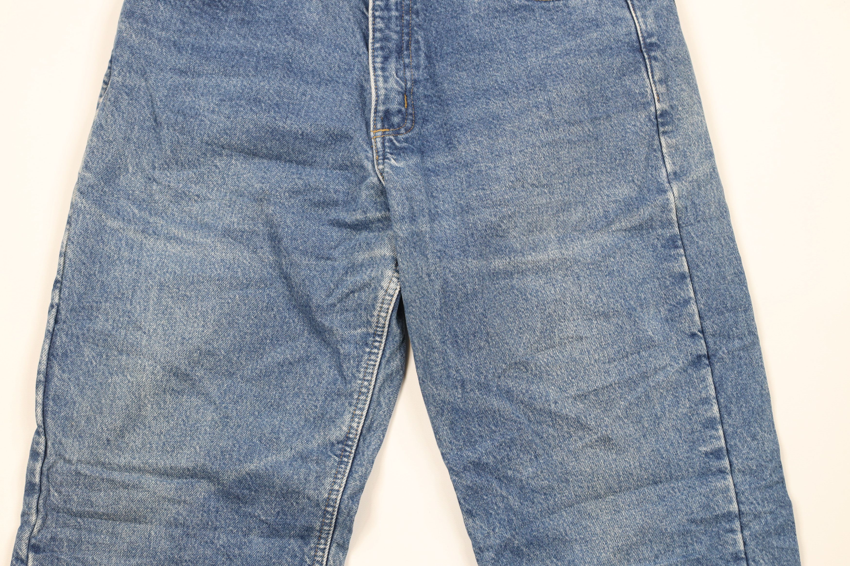 Carhartt × Vintage Vintage Carhartt Spell Out Flannel Lined Denim Jeans Blue Size US 32 / EU 48 - 3 Thumbnail