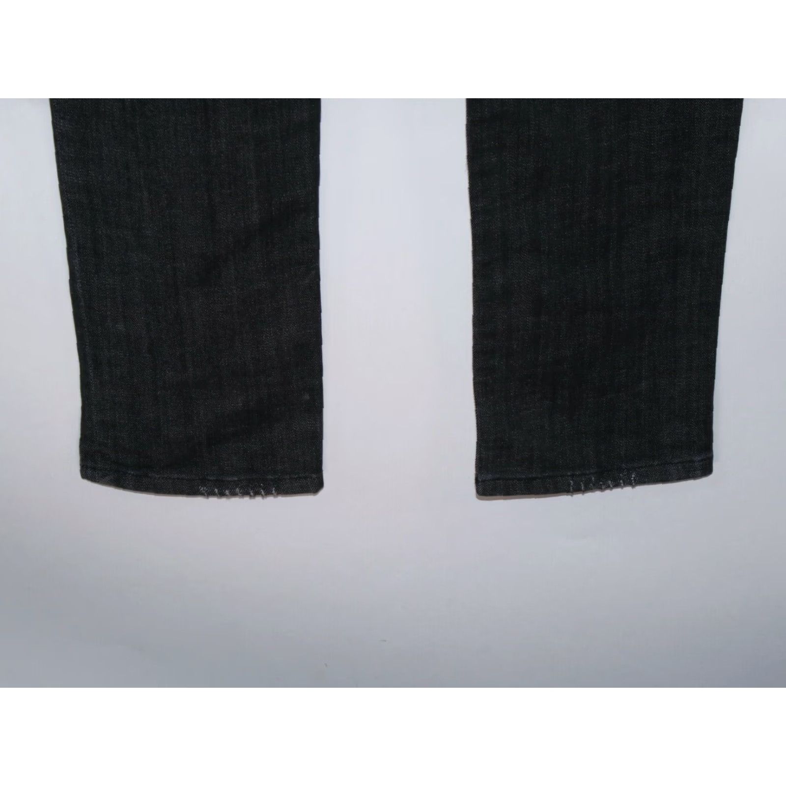 Denime Apostrophe Jeans Black Premium Denim Women's 14 36x32 Dark Washed Straight High Rise 32 Inseam Size 36" / US 14 / IT 50 - 6 Thumbnail