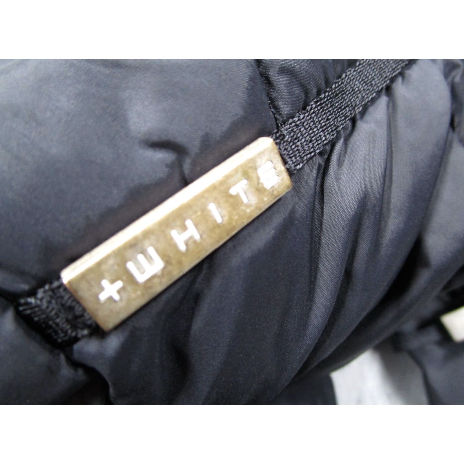 Vintage CB4 Jacket Women 42 Black Down Snap Front Puffer Coat Designer Made in Romania Size M / US 6-8 / IT 42-44 - 7 Thumbnail