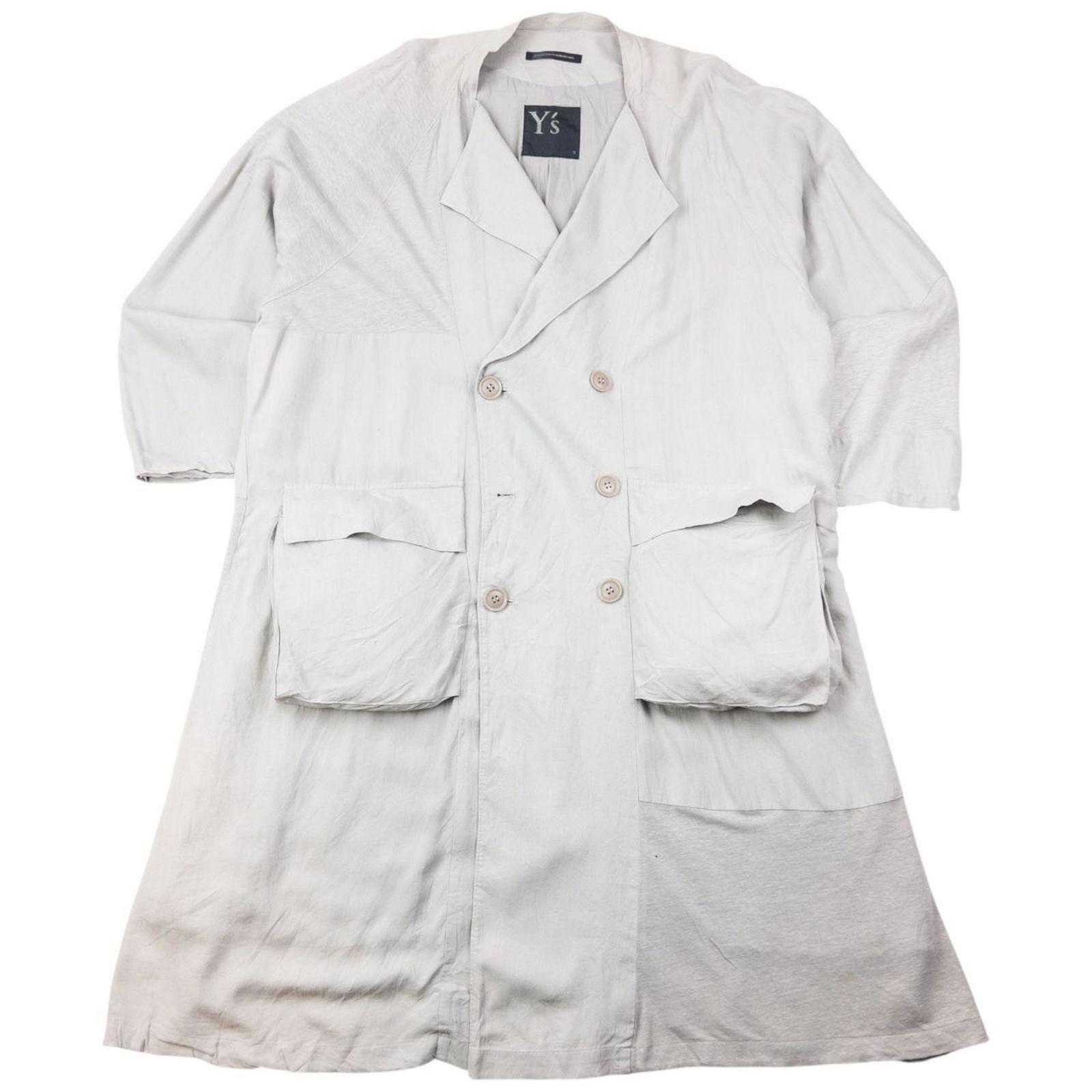 Other Vintage 2000s Yohji Yamamoto Lightweight Trench Jacket XL Size US XL / EU 56 / 4 - 1 Thumbnail