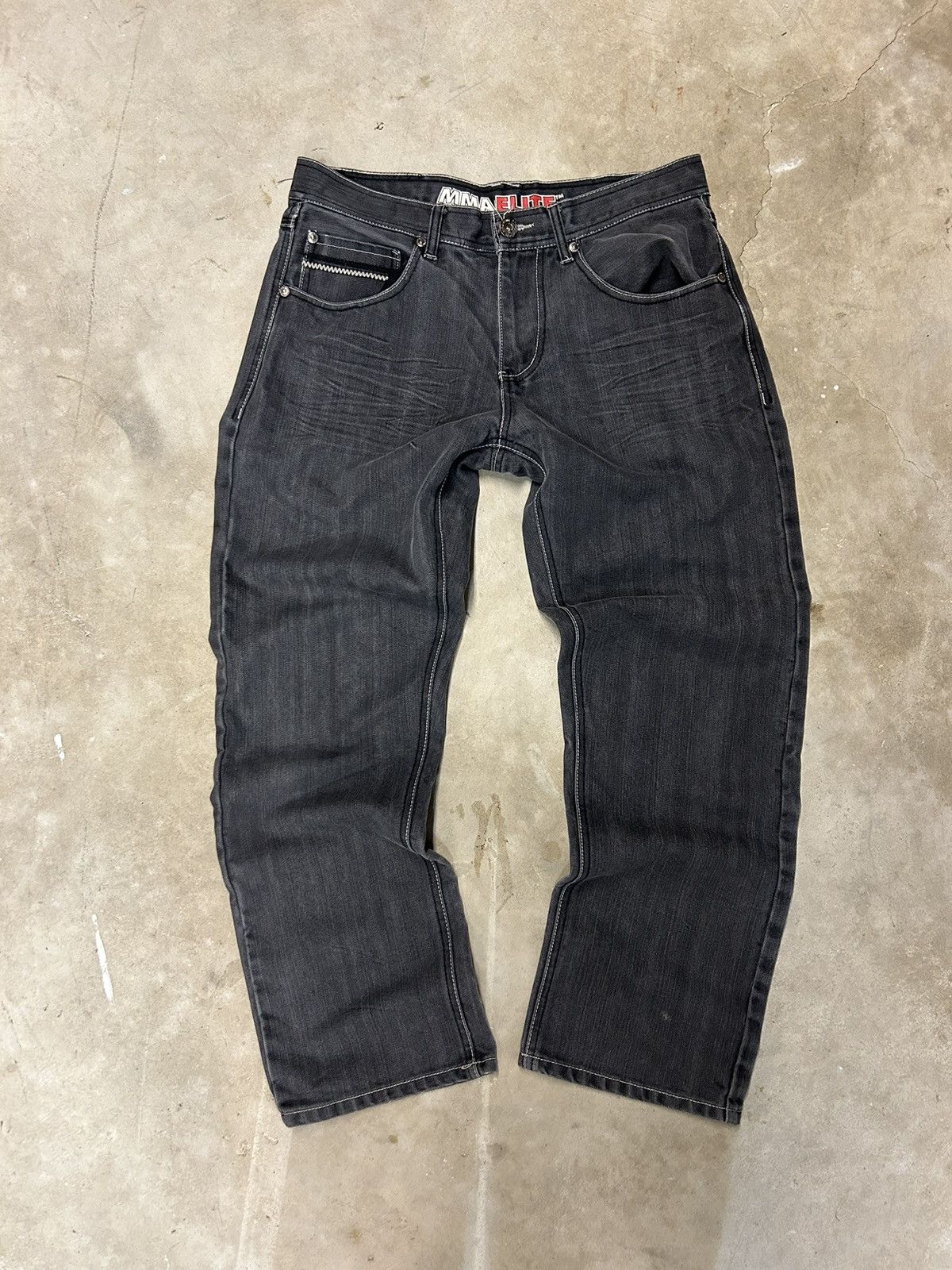 Affliction × Jnco × Southpole RARE MMA ELITE JEANS | Grailed