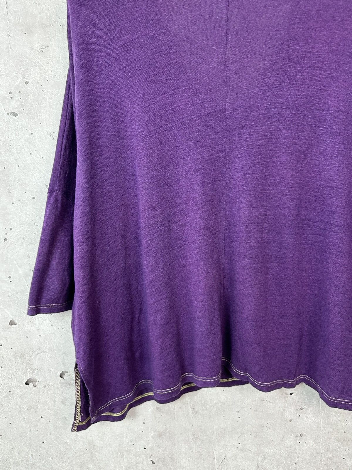 Other Not Shy Linen Purple Oversized 3/4 Sleeve Women’s Jumper Size L / US 10 / IT 46 - 11 Thumbnail