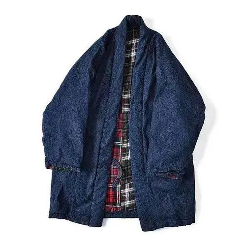 Bare Fox New Special Release Denim KImono Cardigan Noragi Size US XL / EU 56 / 4 - 1 Thumbnail