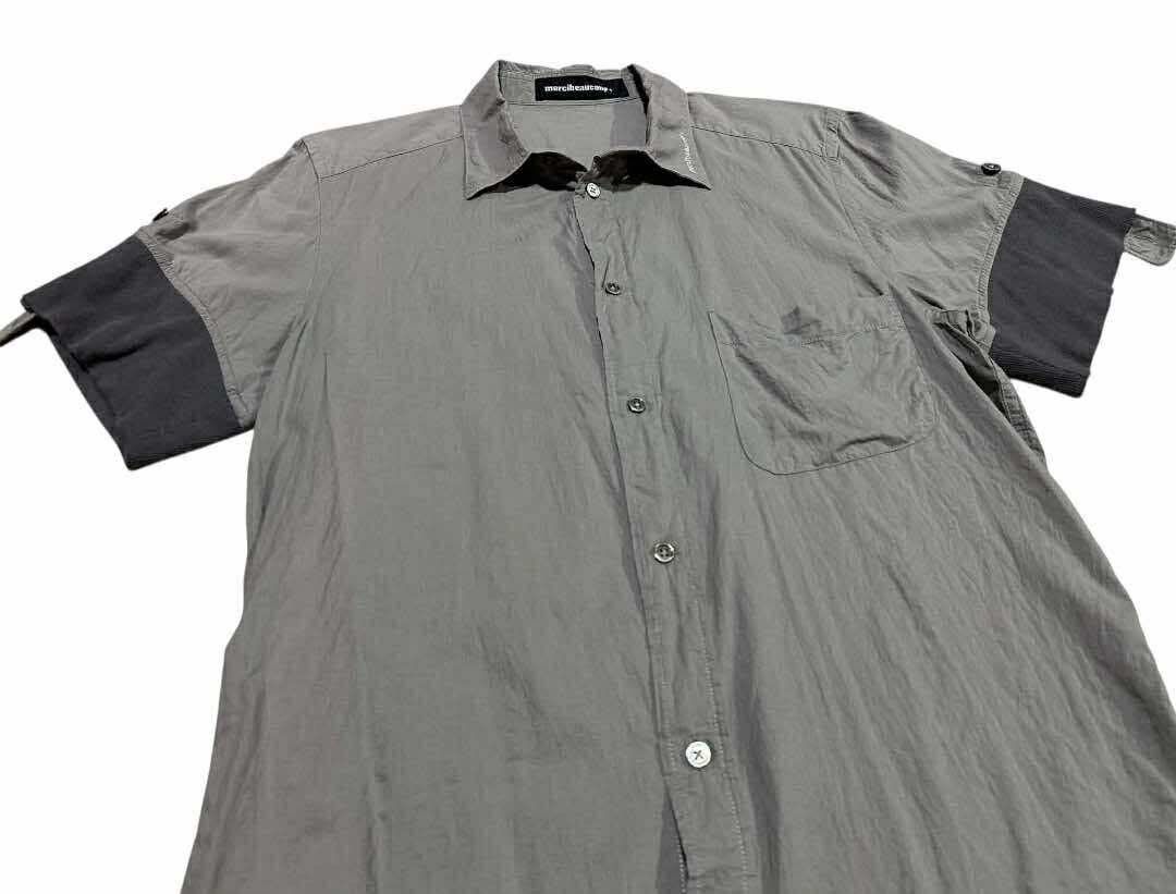 mercibeaucoup 🔥Vintage Mercibeaucoup Shirt Ribbed Sleeves Size US L / EU 52-54 / 3 - 2 Thumbnail