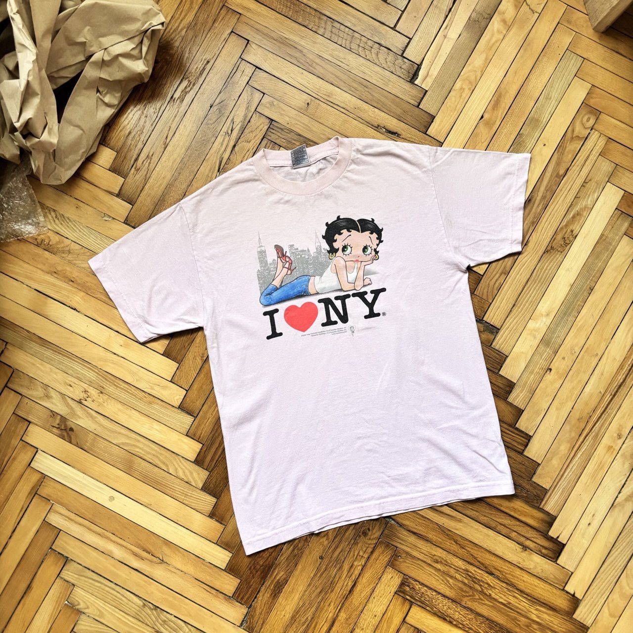 Hysteric Glamour Vintage 2005 Betty Boop “I ❤️ NY” Graphic T-Shirt Size US M / EU 48-50 / 2 - 2 Thumbnail