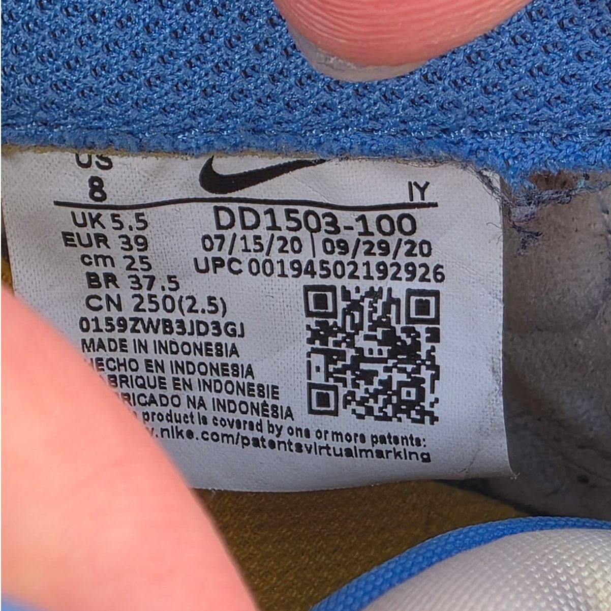 Nike Nike Dunk Low (W) "Coast" Size US 8 / IT 38 - 7 Thumbnail