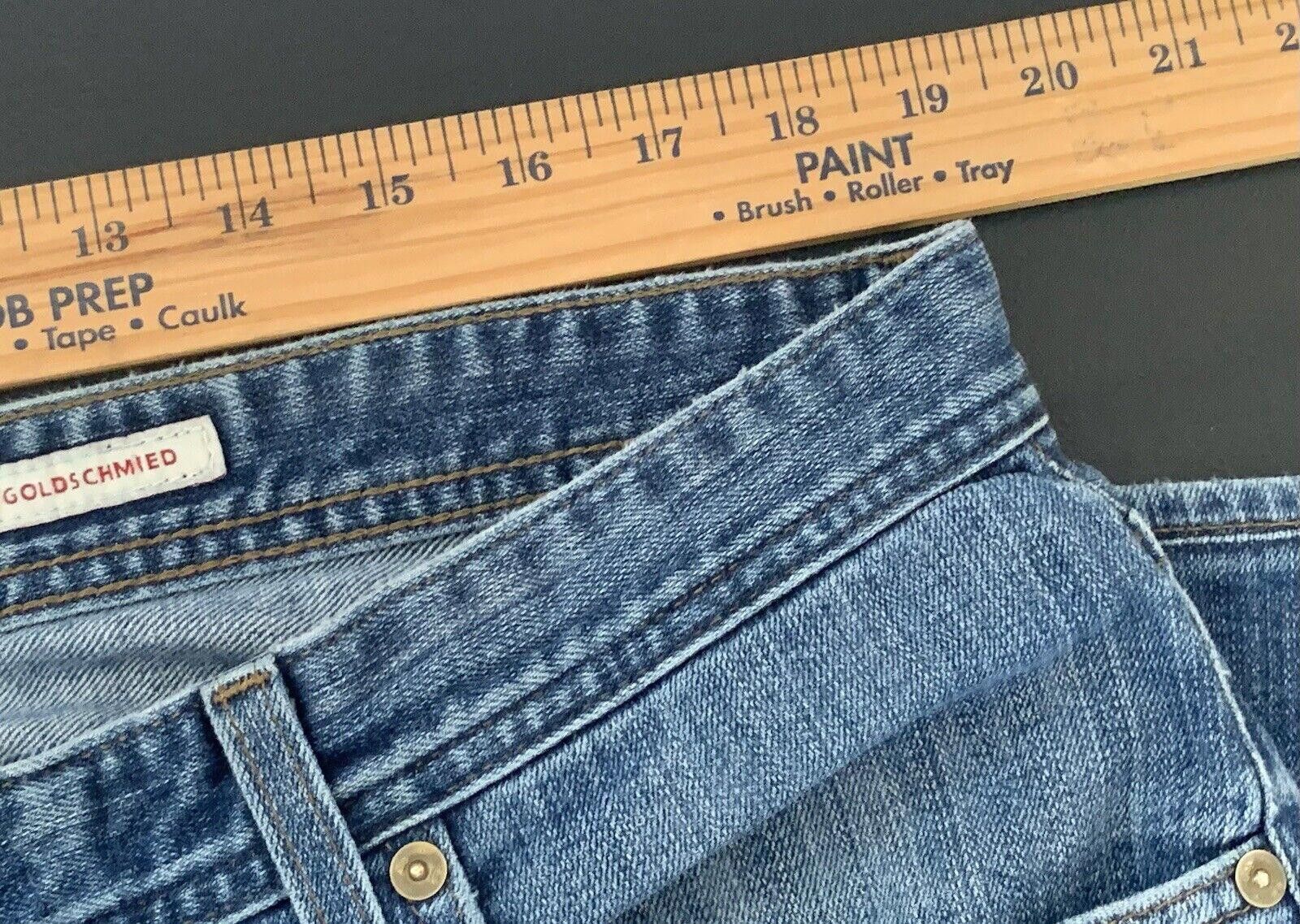 AG Adriano Goldschmied Adriano Goldschmidt Protege Straight Leg Mens Blue Jeans Size US 38 / EU 54 - 7 Thumbnail