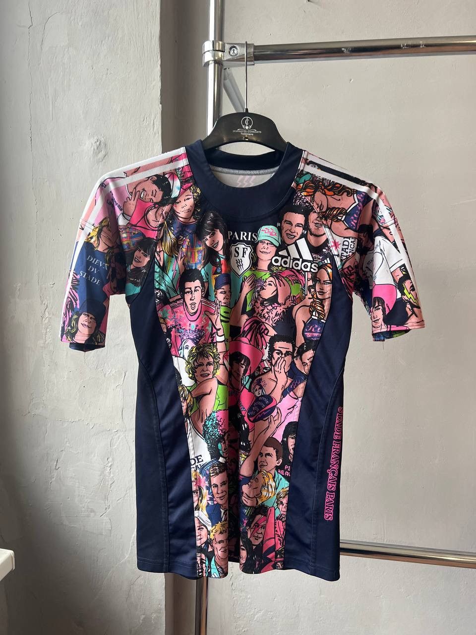 Adidas RARE 2010 STADE FRANCAIS PARIS AWAY RUGBY JERSEY SHIRT SZ S Size US S / EU 44-46 / 1 - 2 Thumbnail