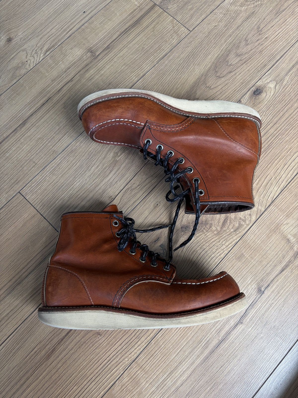 Red Wing Red Wing 875 Moc Toe Iconic Boots Size US 7.5 / EU 40-41 - 10 Thumbnail