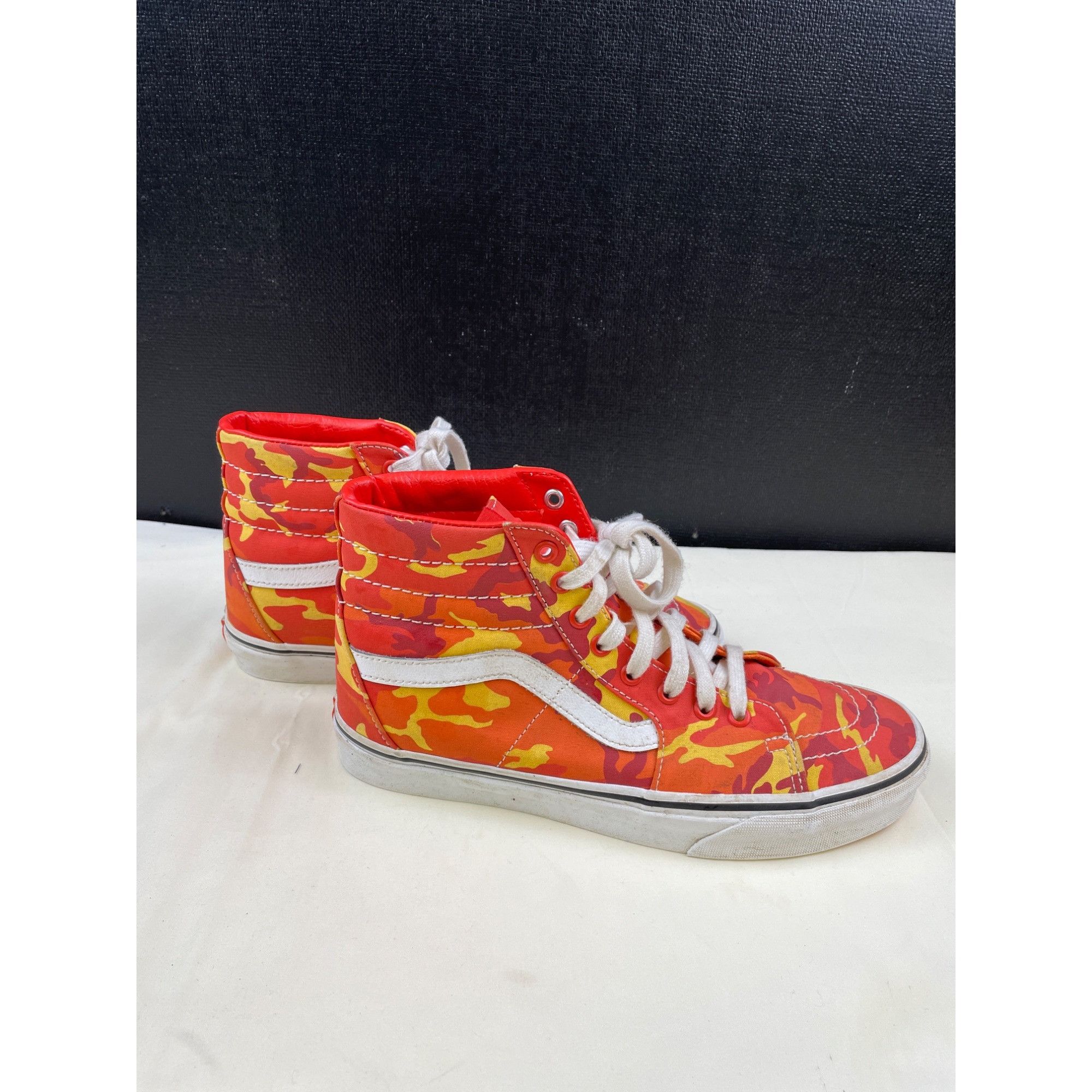 Vans Vans Unisex Orange Camouflage Skater shoes/ Sneakers Size M8 Size US 8.5 / EU 41-42 - 5 Thumbnail