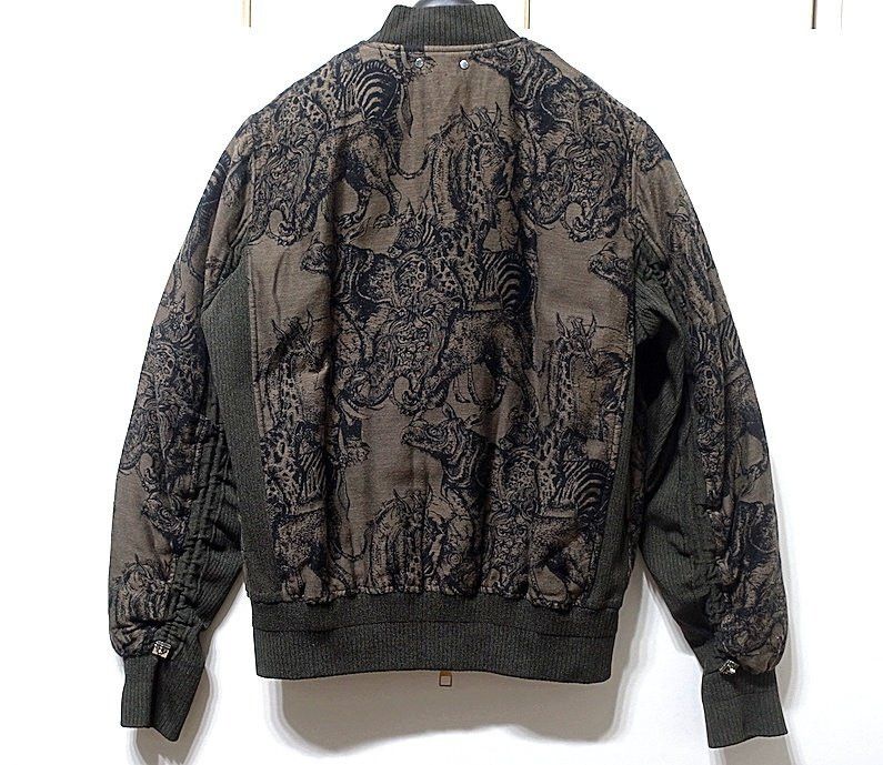 Louis Vuitton LOUIS VUITTON ANIMAL PRINT BOMBER JACKET SZ 48 (M) Size US M / EU 48-50 / 2 - 9 Thumbnail