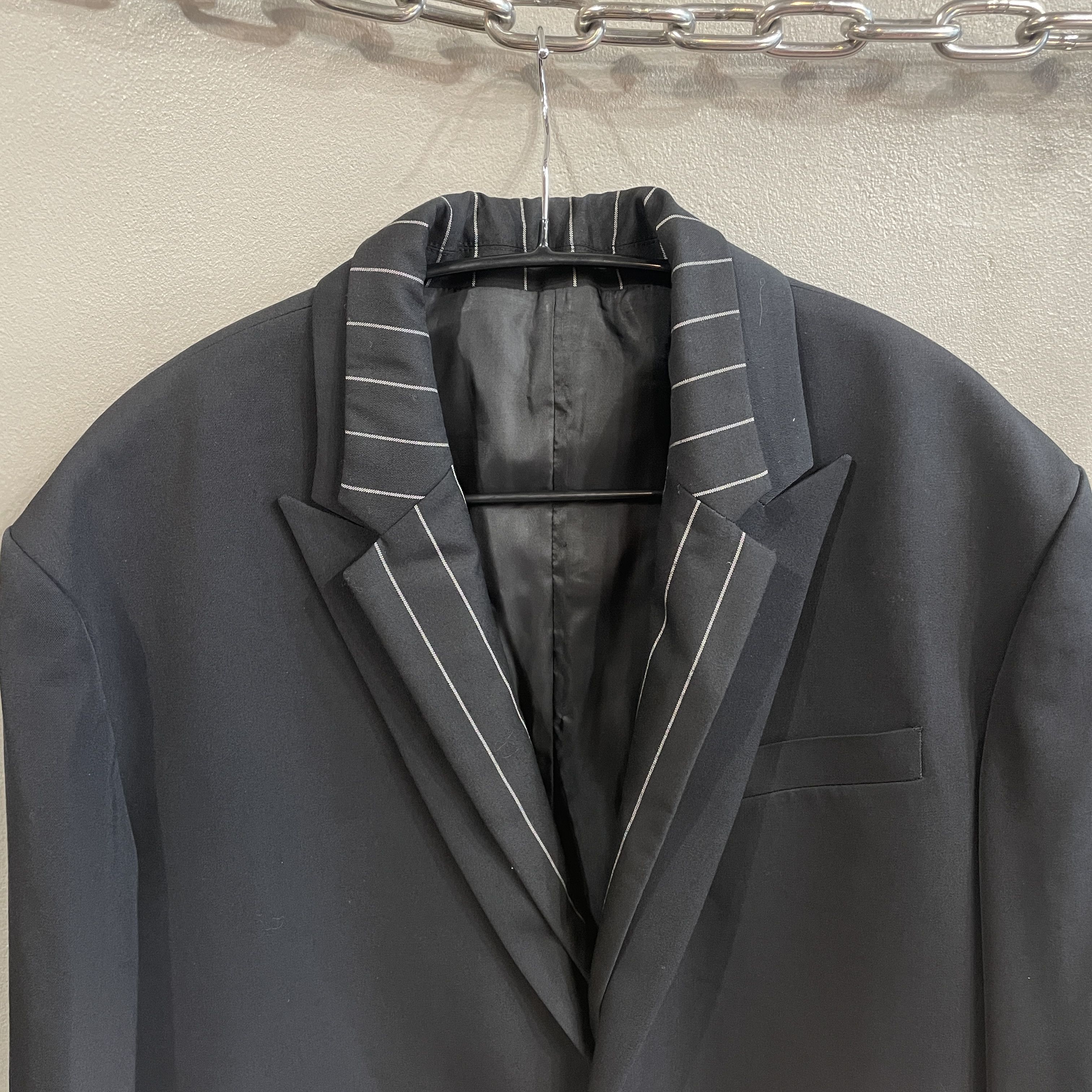 Juun.J Juun.J Layered Long-line Tailored Jacket Size 48L - 4 Thumbnail