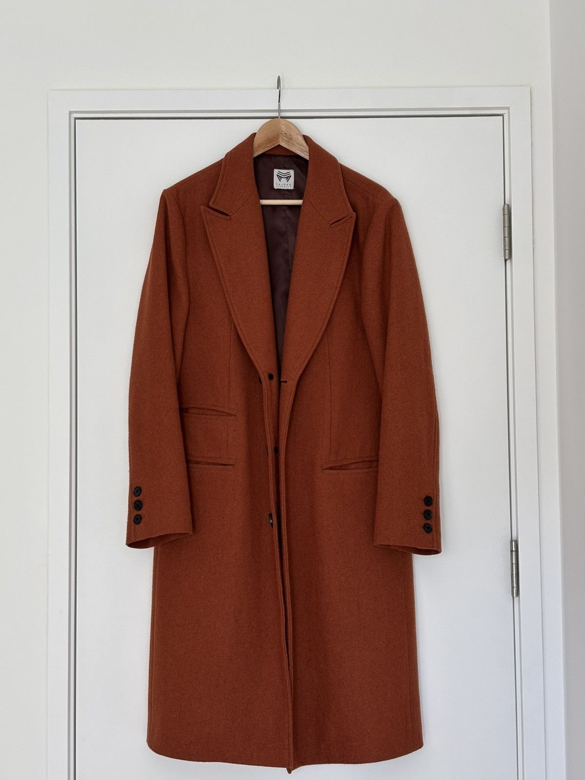 Falcon Garments Single breasted camel coat Size US M / EU 48-50 / 2 - 1 Thumbnail