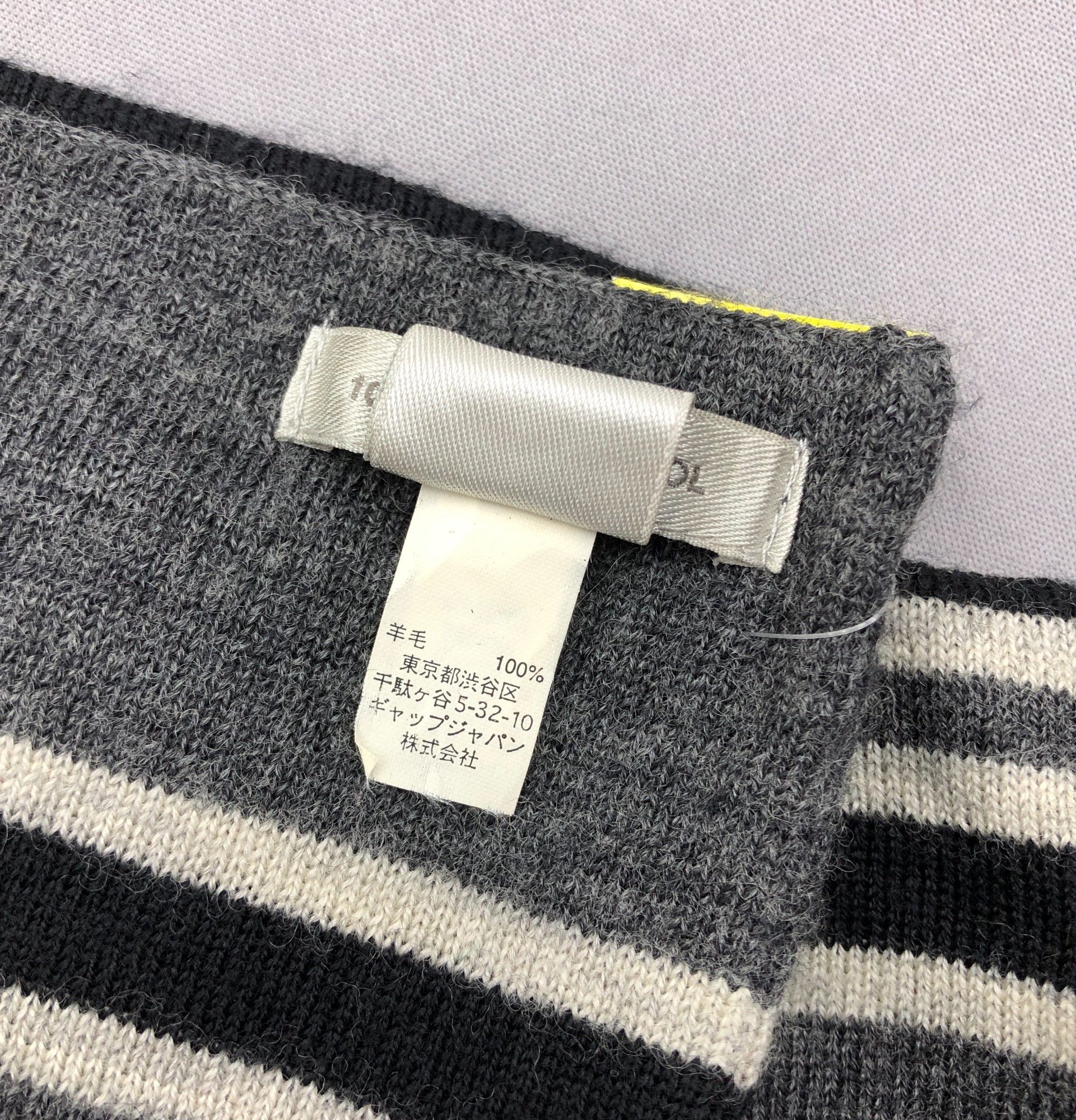 Gap Vintage GAP Scarf Muffler Merino Wool Cashmere Scarves Size ONE SIZE - 6 Thumbnail
