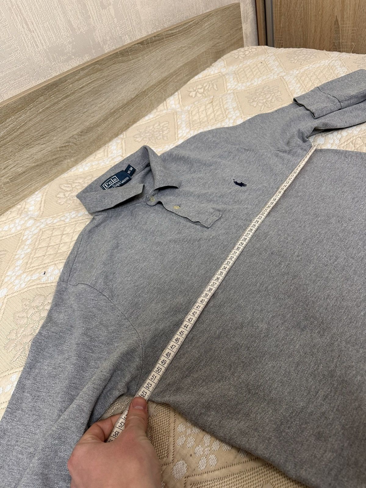 Polo Ralph Lauren 🔥 Polo Ralph Lauren Long Sleeve Polo Shirt Logo Chief Keef Size US M / EU 48-50 / 2 - 7 Thumbnail